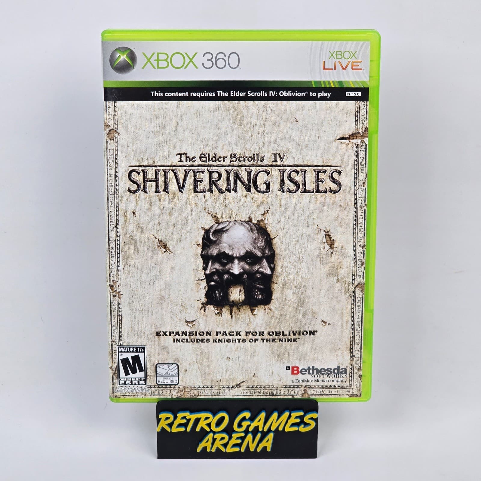 The Elder Scrolls IV 4: Shivering Isles Expansion Pack (Xbox 360) CIB COMPLETE