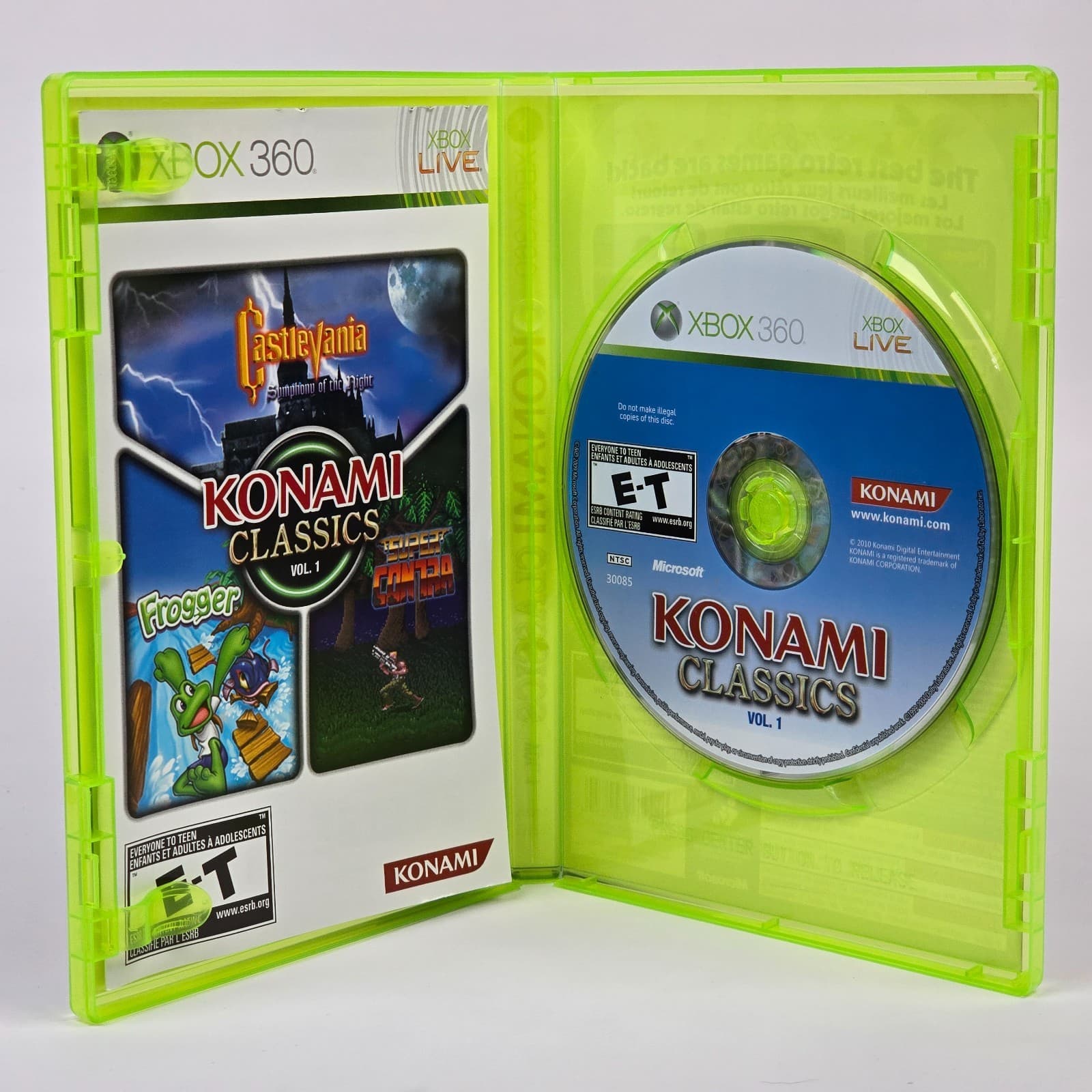 Konami Classics: Vol Volume 1 (Xbox 360) CIB COMPLETE - Thumbnail 2