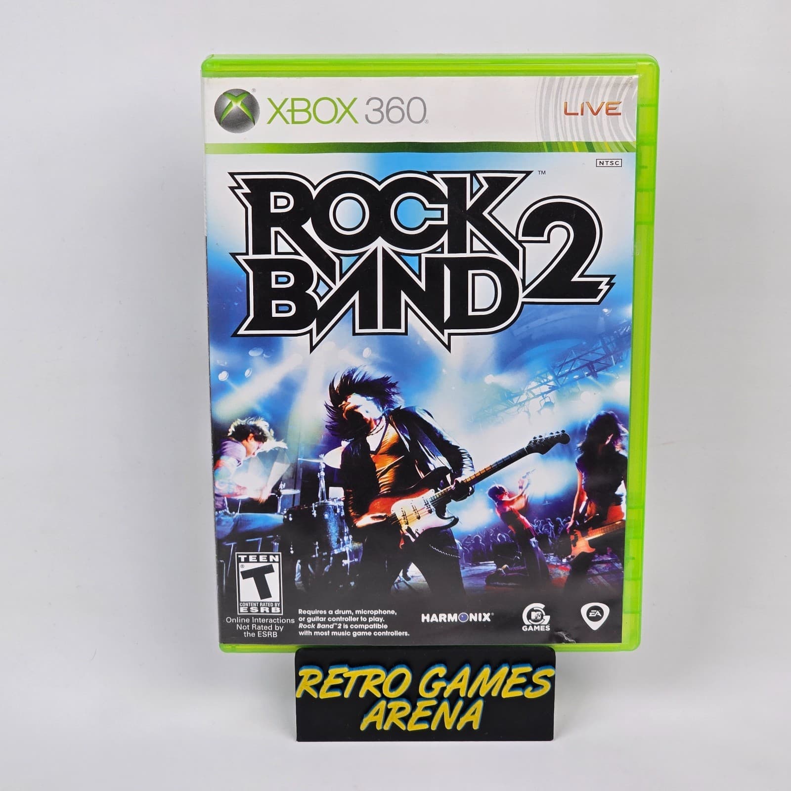 Rock Band 2 (Xbox 360) Case & Disc