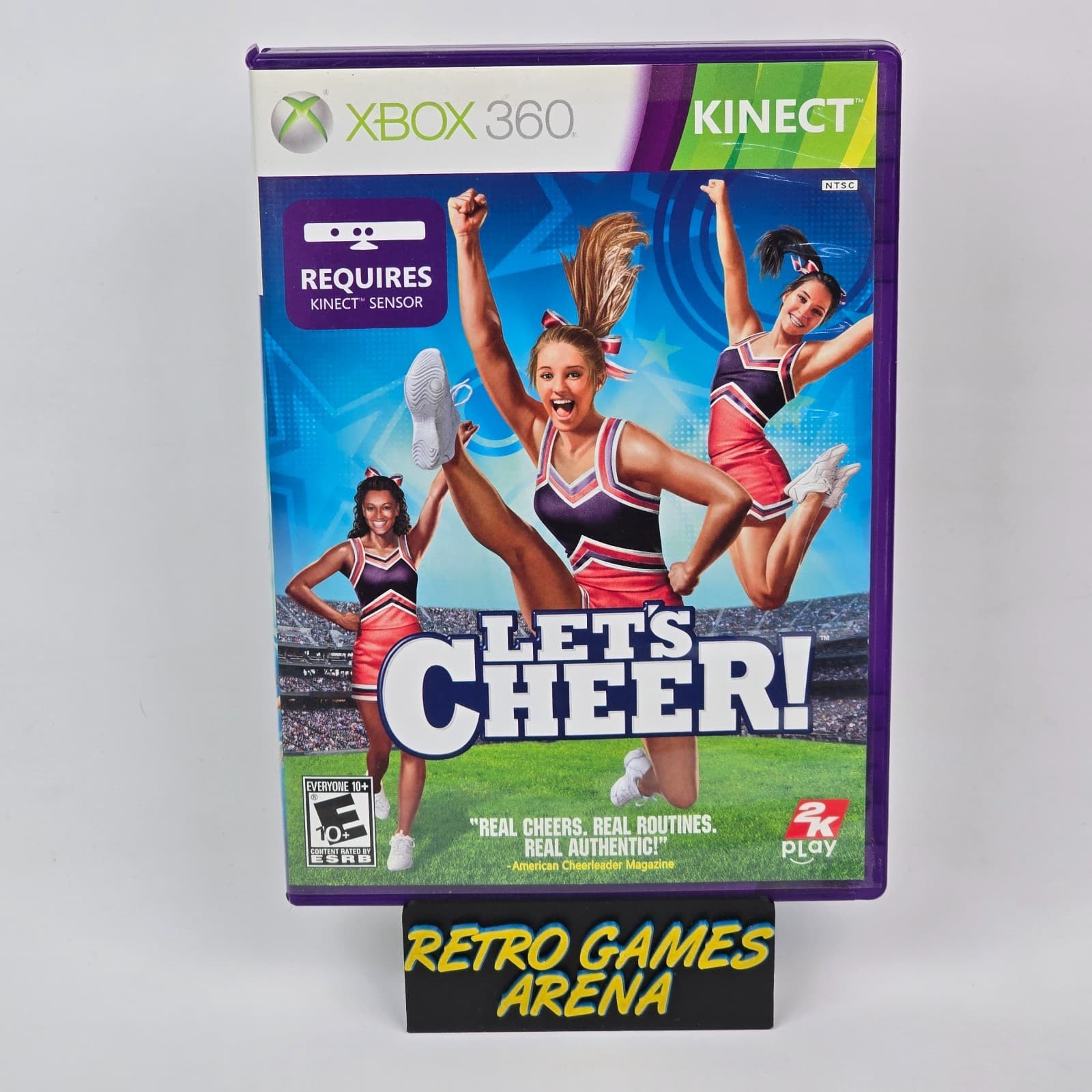 Let's Cheer (Xbox 360) CIB COMPLETE