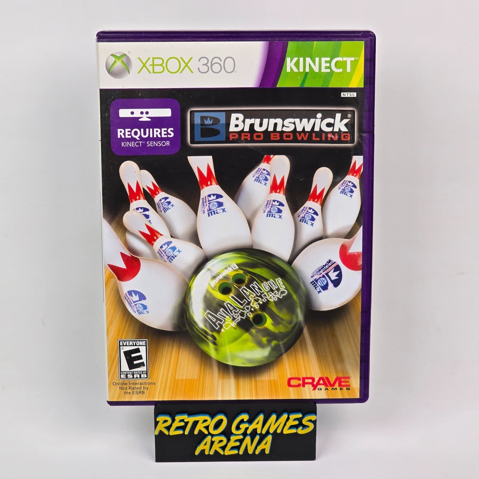 Brunswick Pro Bowling (Xbox 360) CIB COMPLETE