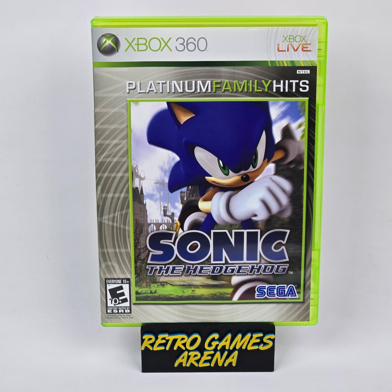 Sonic the Hedgehog (Xbox 360) Platinum Hits CIB COMPLETE
