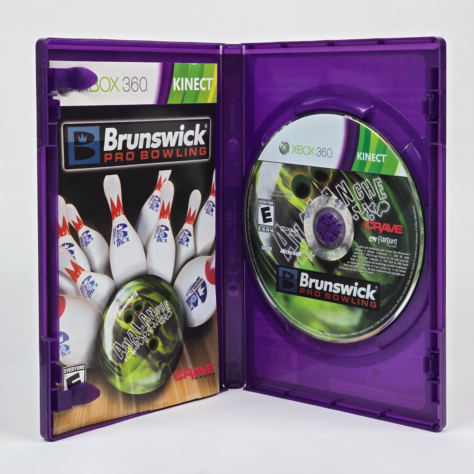 Brunswick Pro Bowling (Xbox 360) CIB COMPLETE - Thumbnail 2
