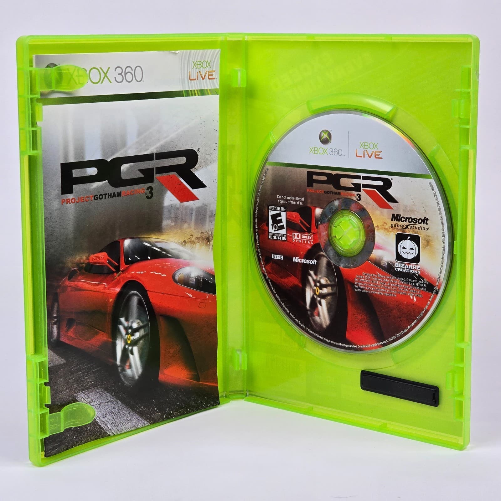 Project Gotham Racing 3 PGR (Xbox 360) CIB COMPLETE - Thumbnail 2