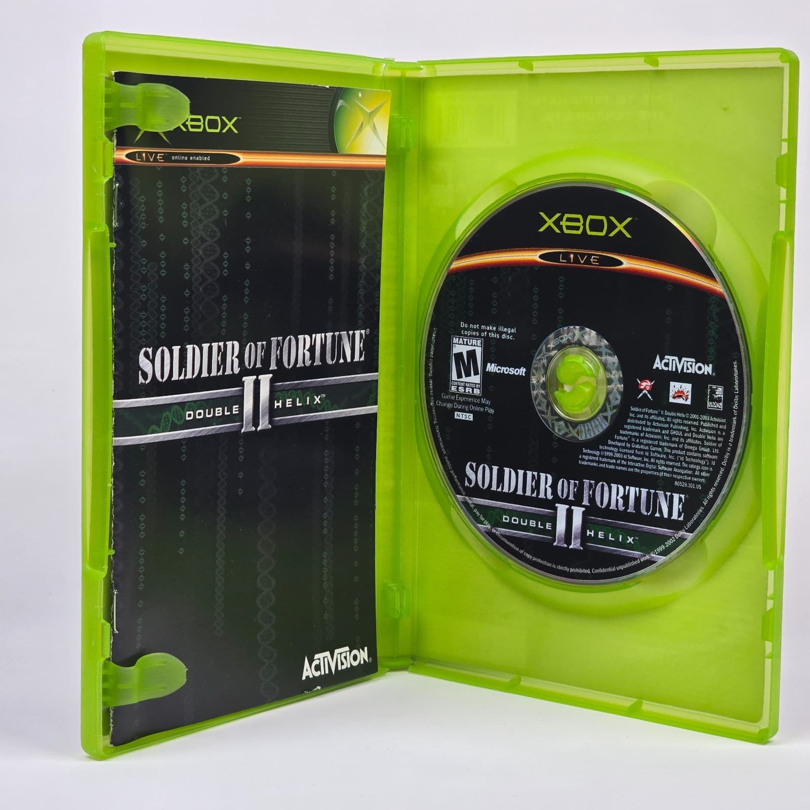 Soldier of Fortune II 2: Double Helix (Original Xbox) CIB COMPLETE - Thumbnail 2