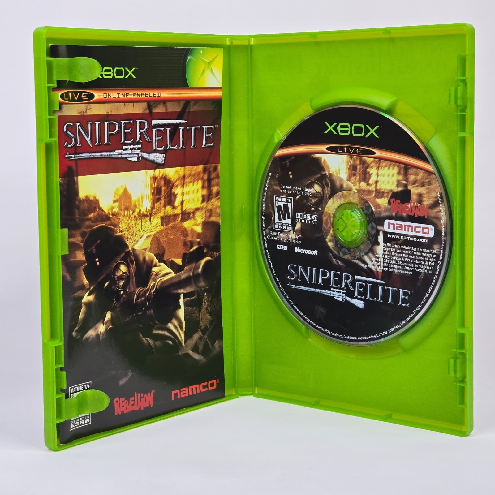 💿REFURBISHED Sniper Elite (Original Xbox) CIB COMPLETE💿 - Thumbnail 2