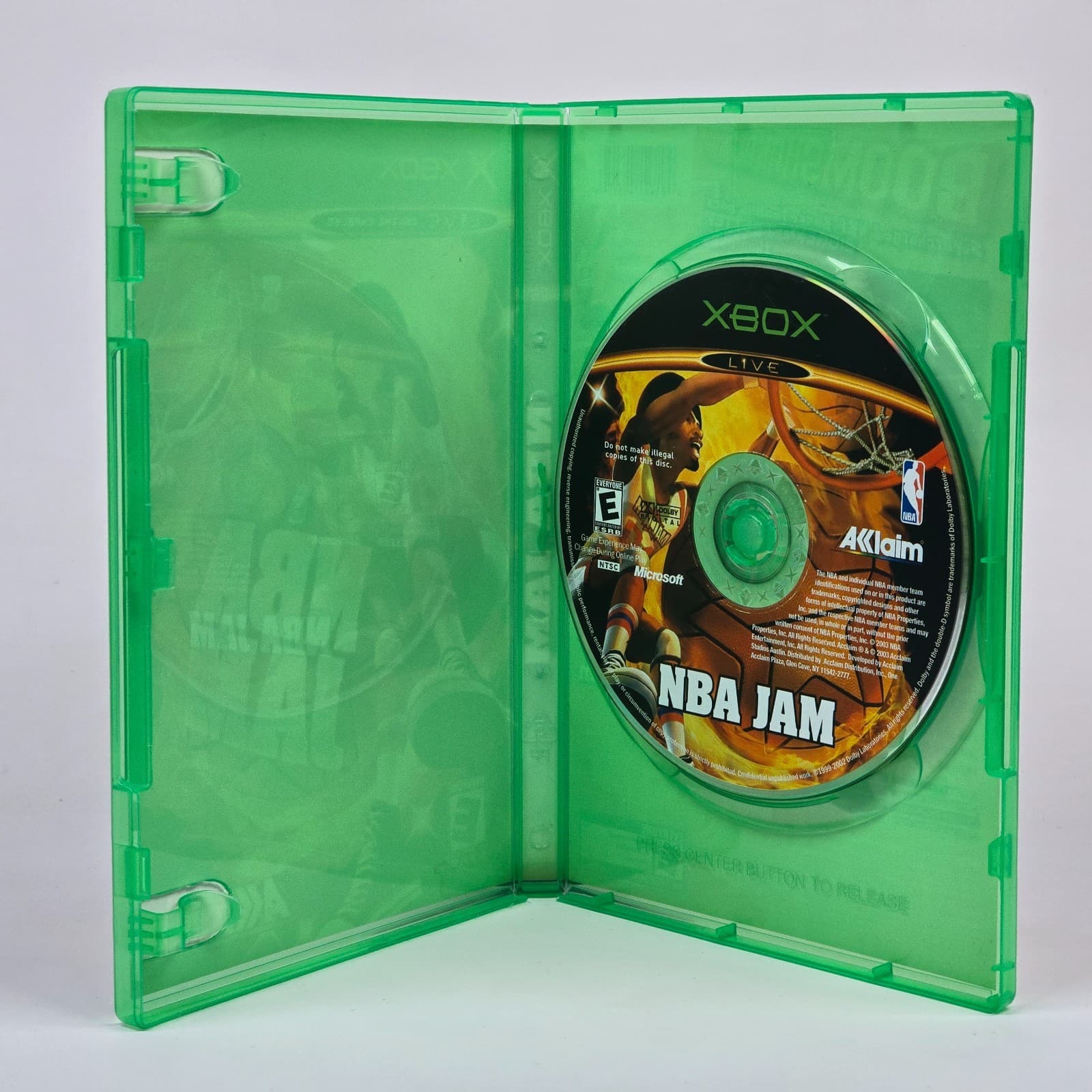NBA Jam (Original Xbox) Case & Disc - Thumbnail 2