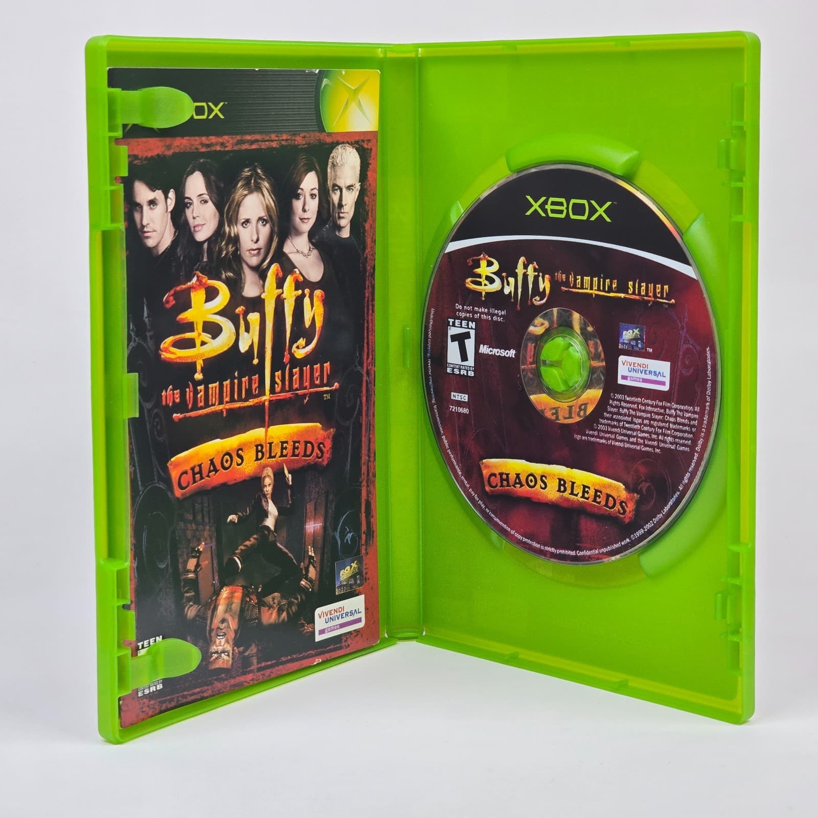 Buffy the Vampire Slayer: Chaos Bleeds (Original Xbox) CIB COMPLETE - Thumbnail 2