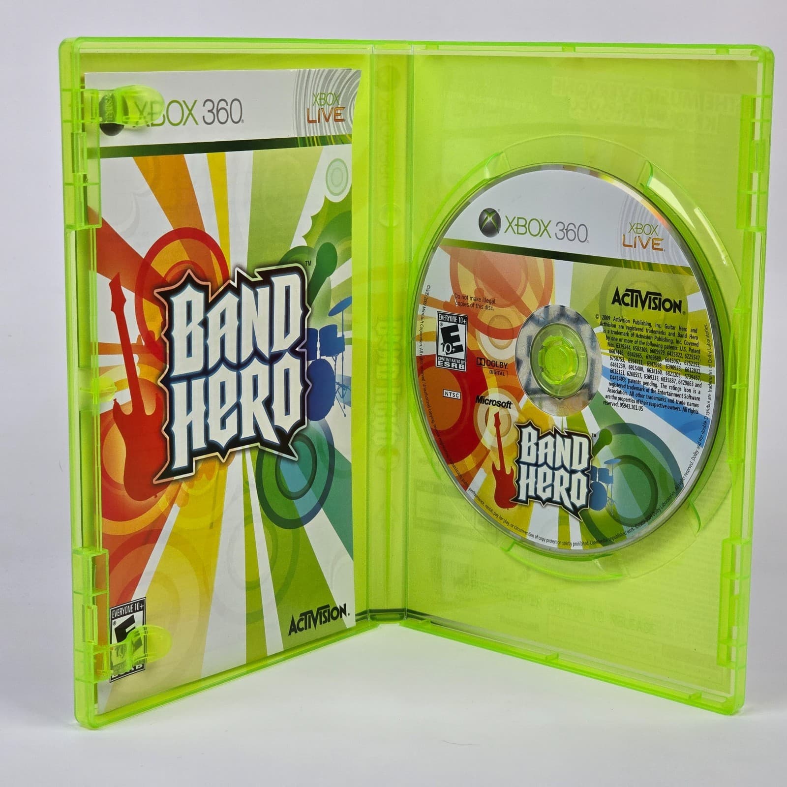 Band Hero (Xbox 360) CIB COMPLETE - Thumbnail 2