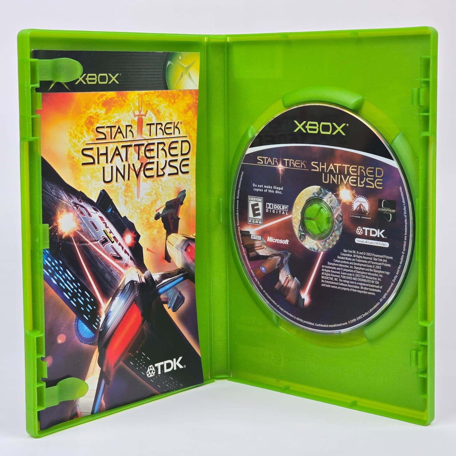 Star Trek: Shattered Universe (Original Xbox) CIB COMPLETE - Thumbnail 2