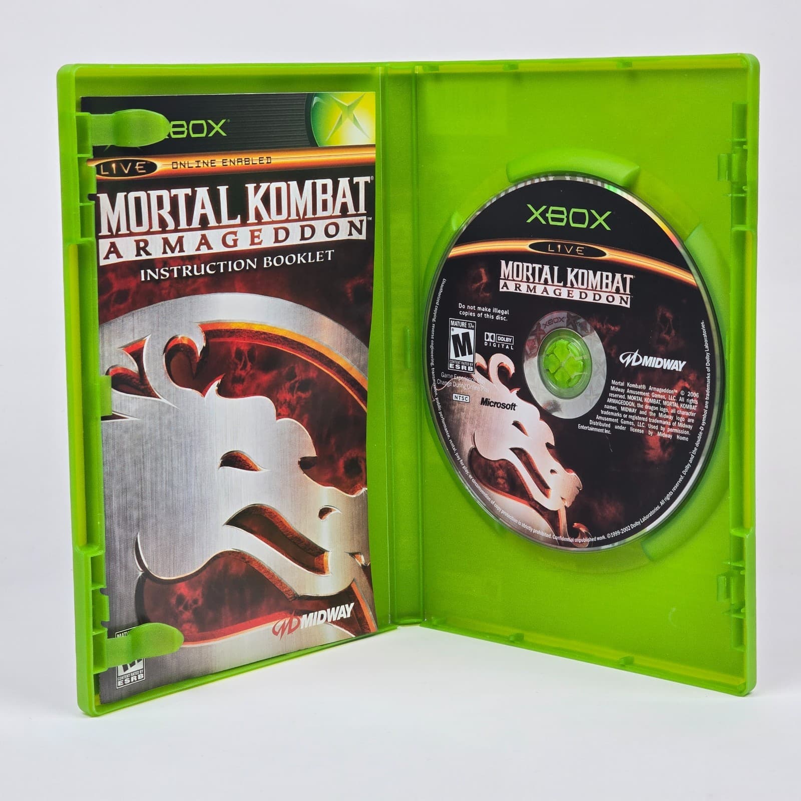 Mortal Kombat: Armageddon (Original Xbox) CIB COMPLETE - Thumbnail 2
