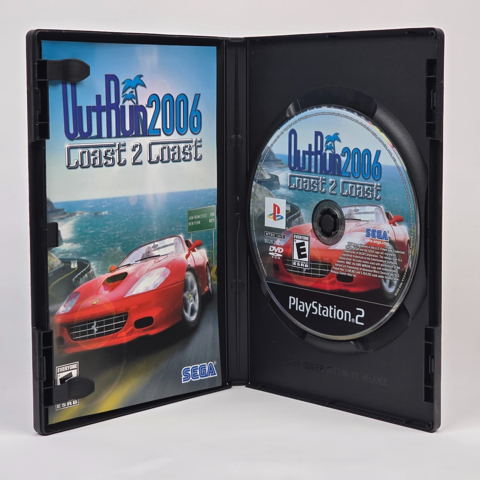 💿REFURBISHED OutRun 2006: Coast 2 Coast (PlayStation 2 PS2) CIB COMPLETE💿 - Thumbnail 2