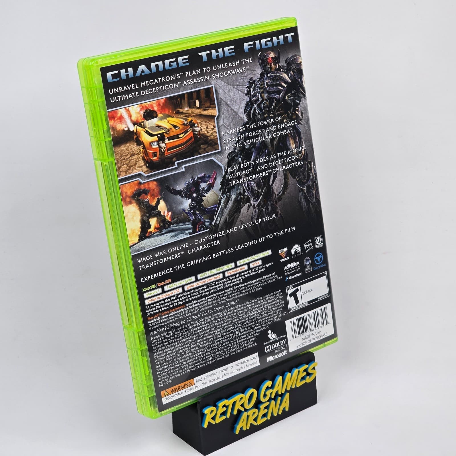 💿REFURBISHED Transformers: Dark of the Moon (Xbox 360) CIB COMPLETE💿 - Thumbnail 4