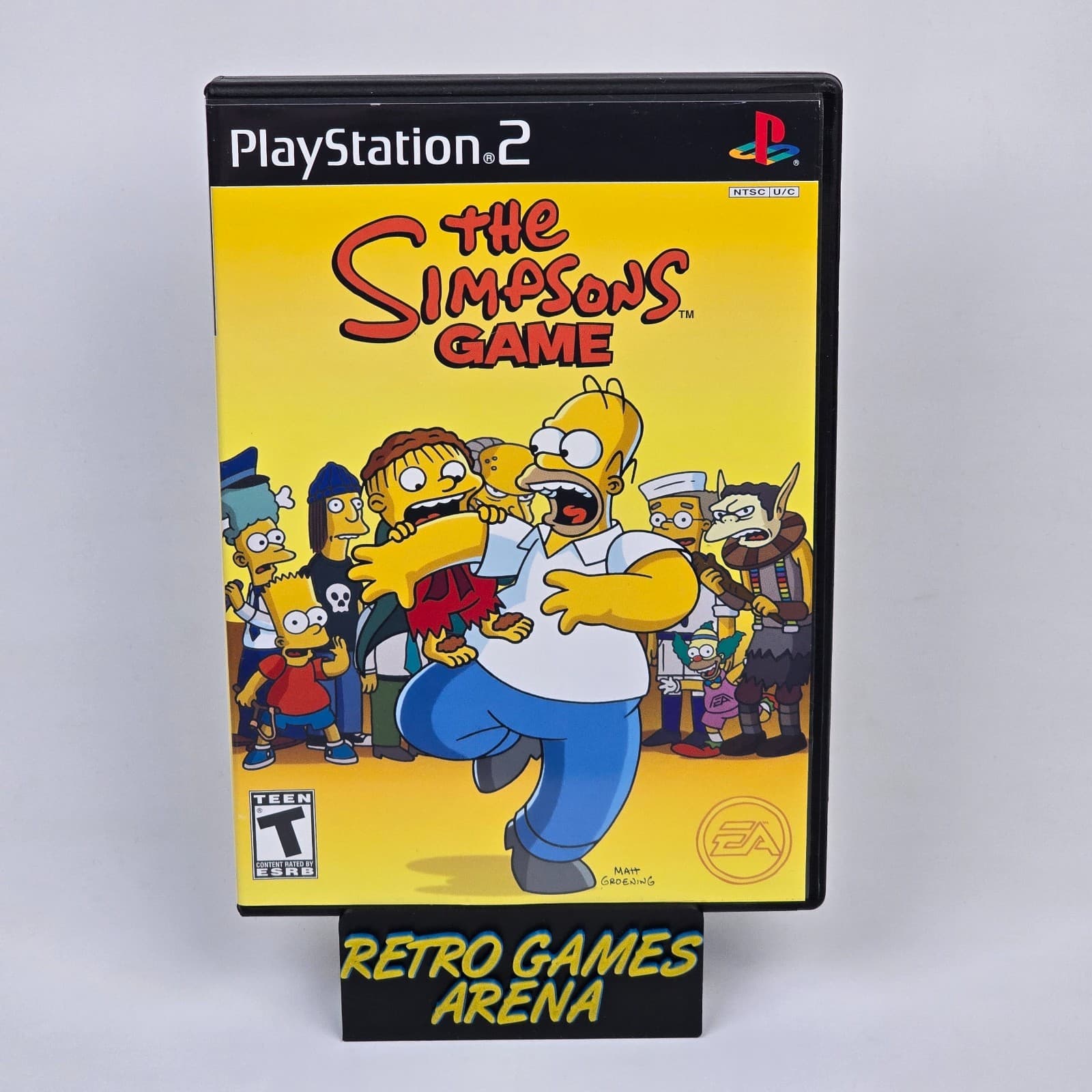 The Simpsons Game (PlayStation 2 PS2) CIB COMPLETE