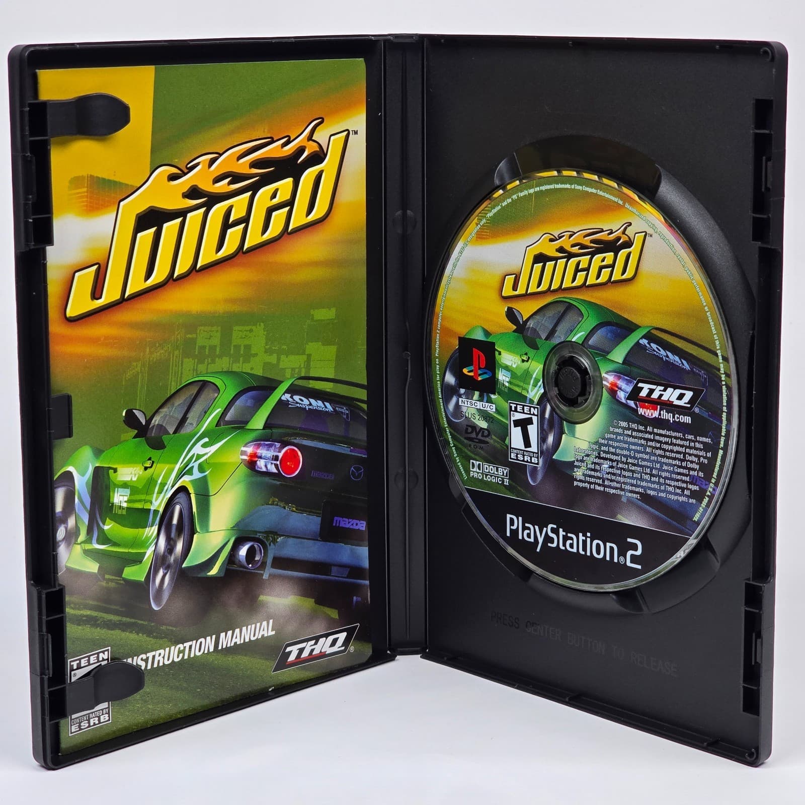 Juiced (PlayStation 2 PS2) Black Label CIB COMPLETE - Thumbnail 2