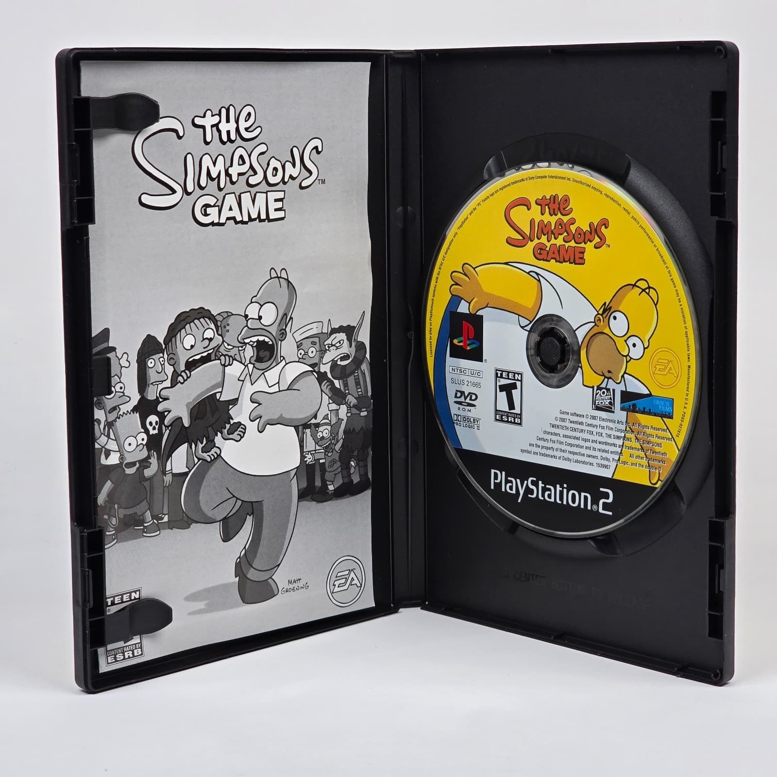 The Simpsons Game (PlayStation 2 PS2) CIB COMPLETE - Thumbnail 2