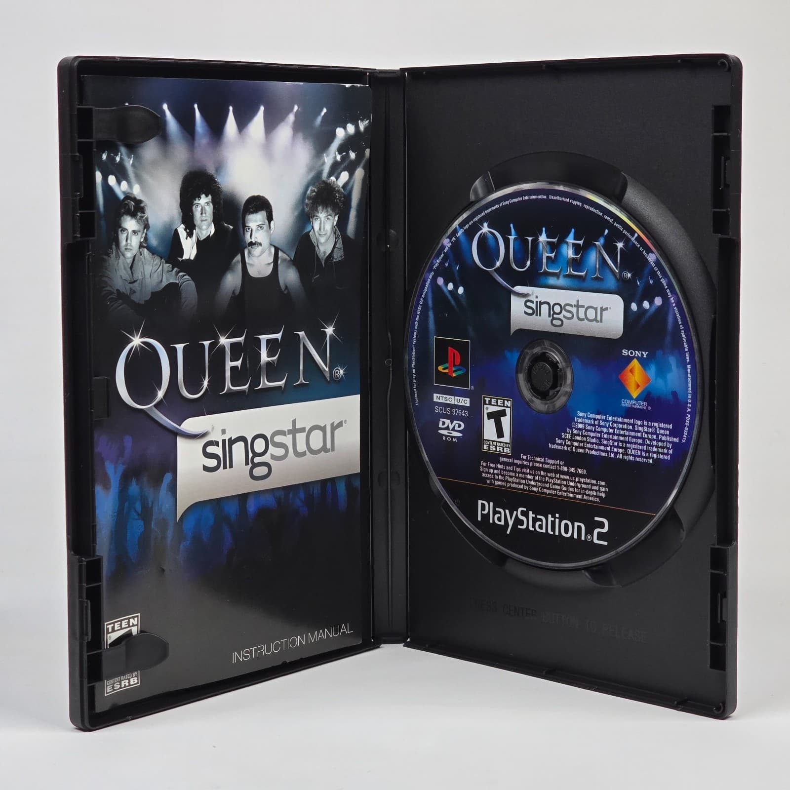Singstar: Queen (PlayStation 2 PS2) CIB COMPLETE - Thumbnail 2