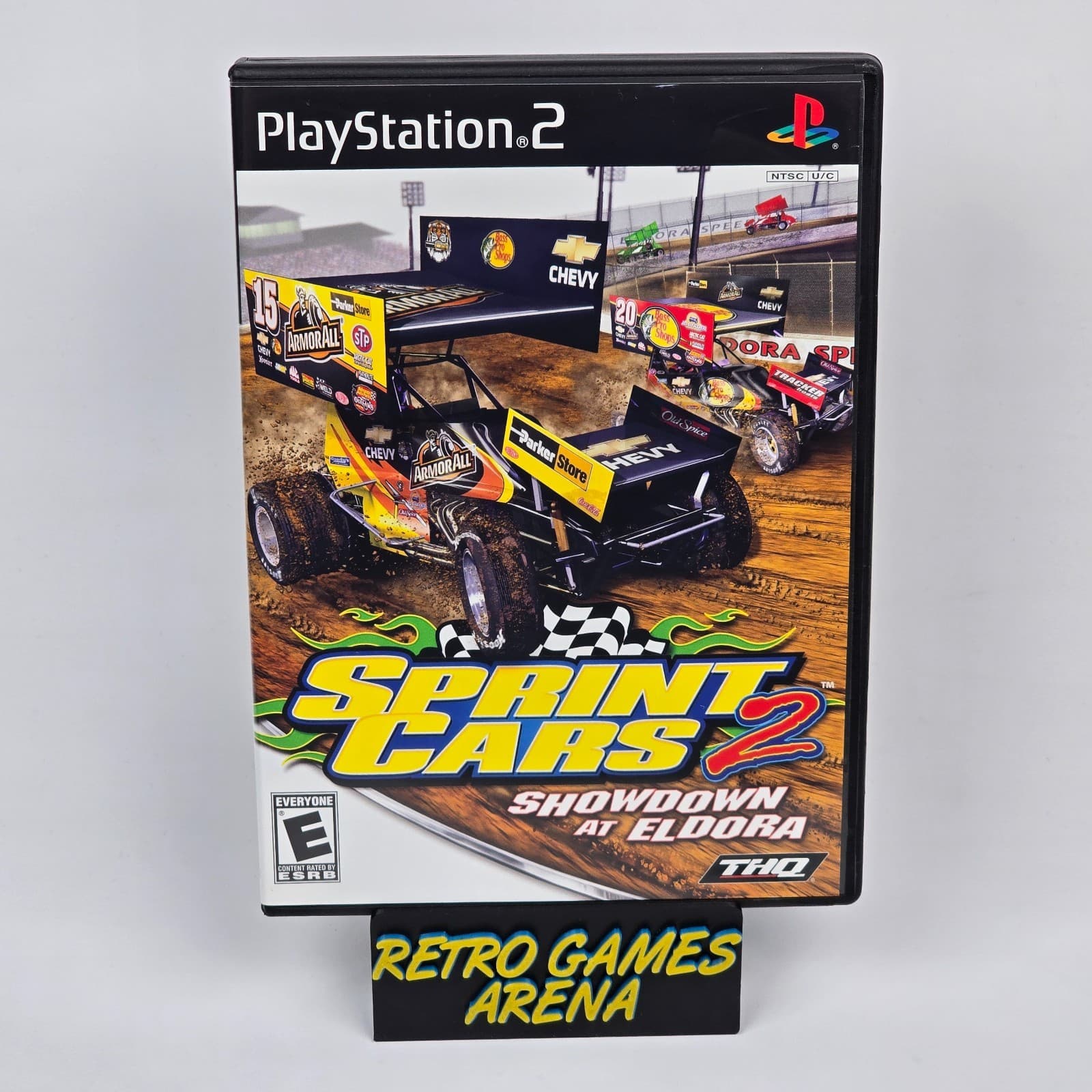 Sprint Cars 2: Showdown at Eldora (PlayStation 2 PS2) CIB COMPLETE