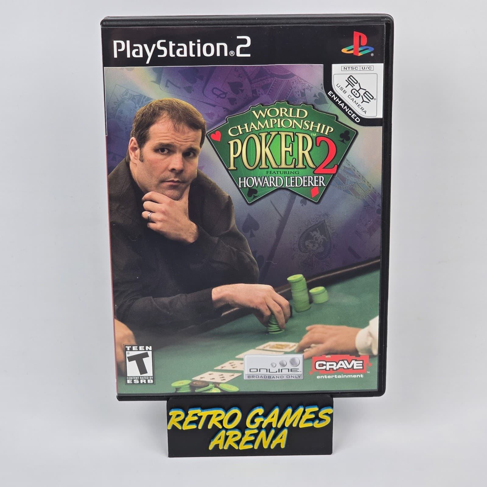 World Championship Poker 2 (PlayStation 2 PS2) CIB COMPLETE