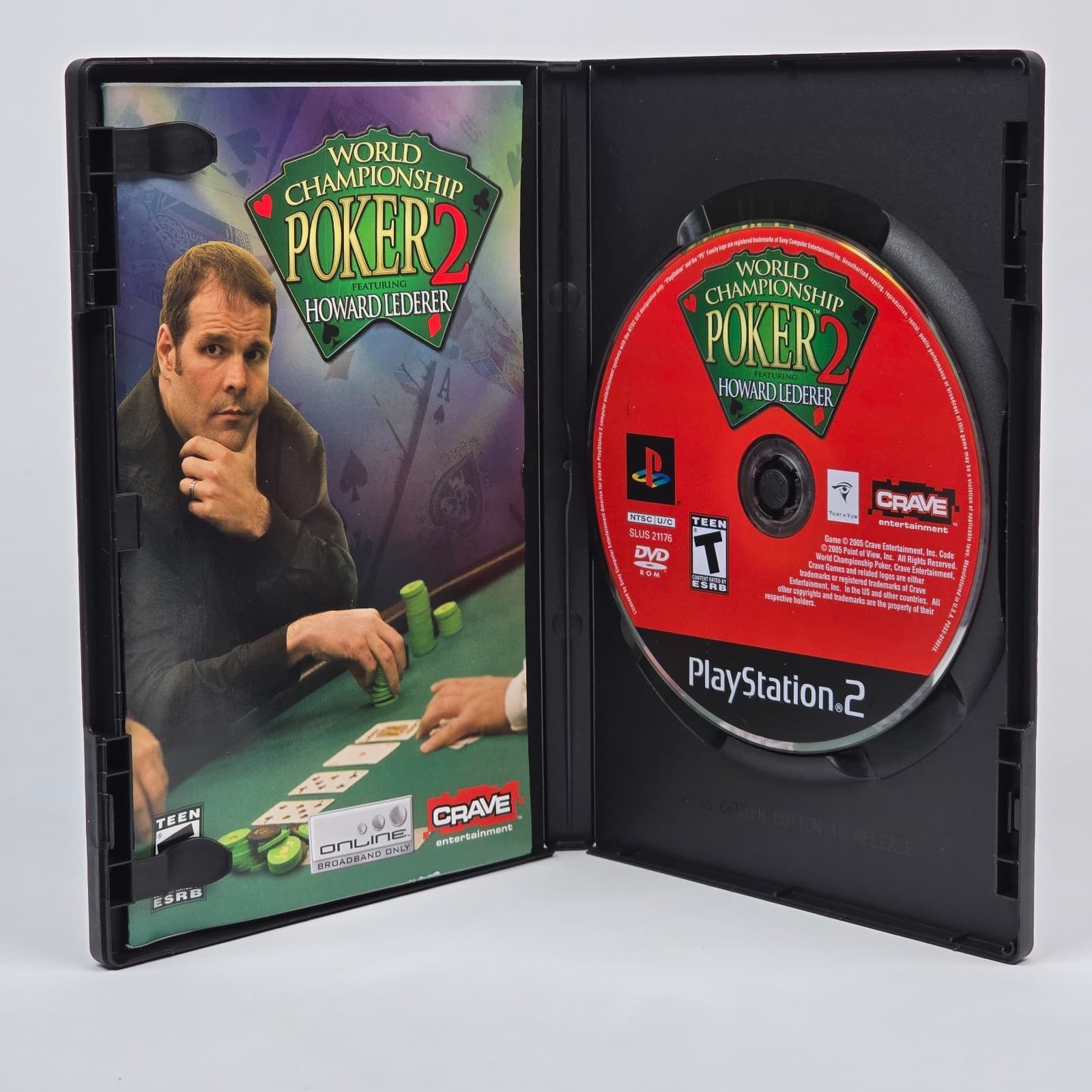 World Championship Poker 2 (PlayStation 2 PS2) CIB COMPLETE - Thumbnail 2