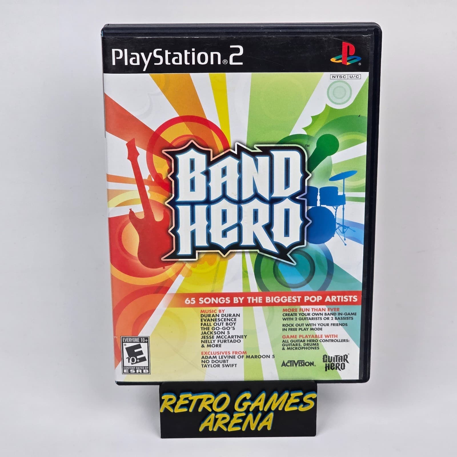 Band Hero (PlayStation 2 PS2) CIB COMPLETE