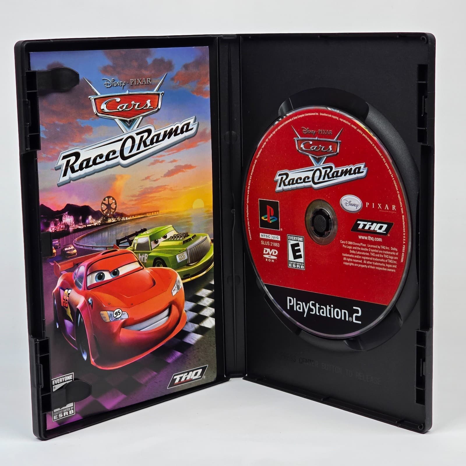Disney Pixar Cars: Race-O-Rama (PlayStation 2 PS2) CIB COMPLETE - Thumbnail 2