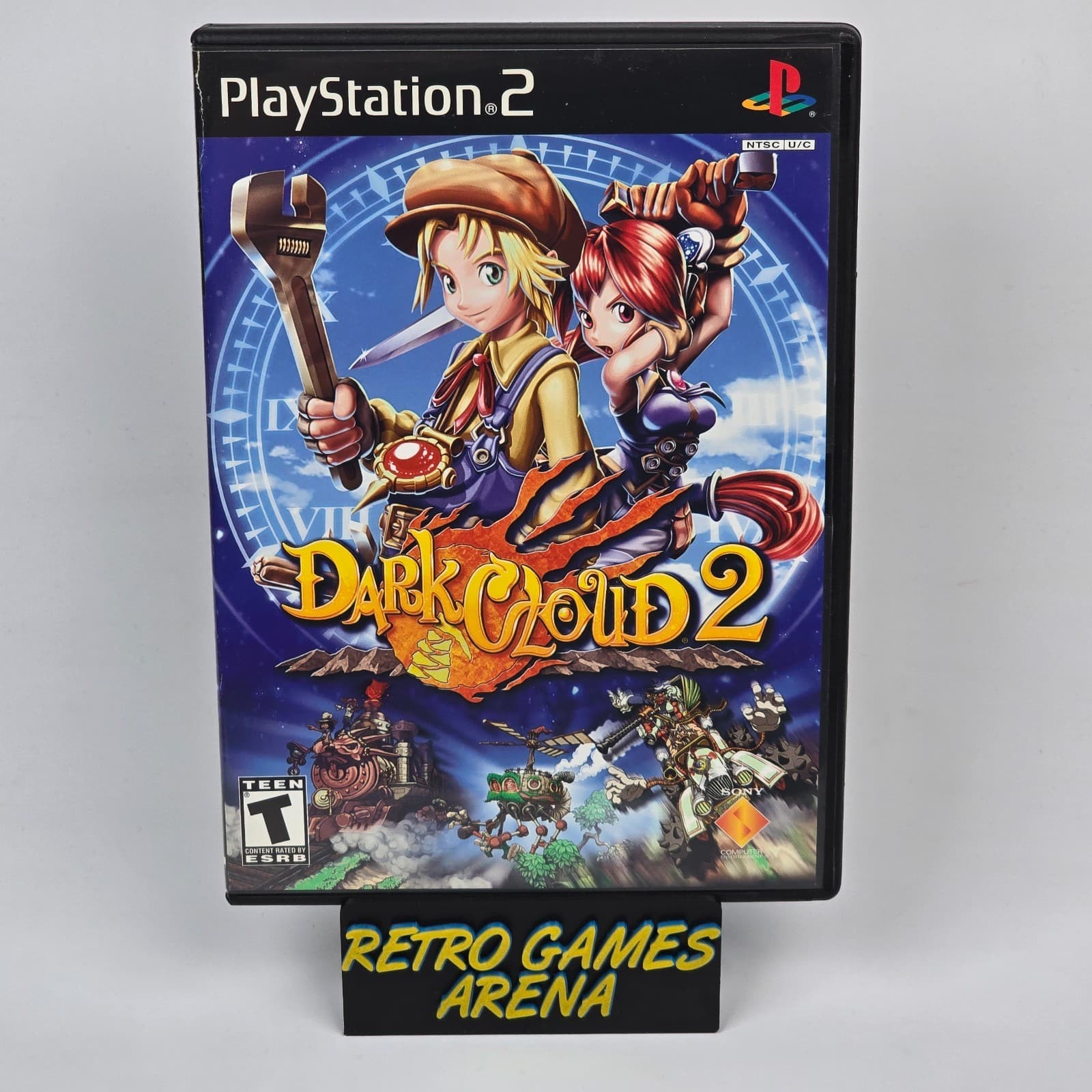 Dark Cloud 2 (PlayStation 2 PS2) CIB COMPLETE (Small cover art tear - see pics)