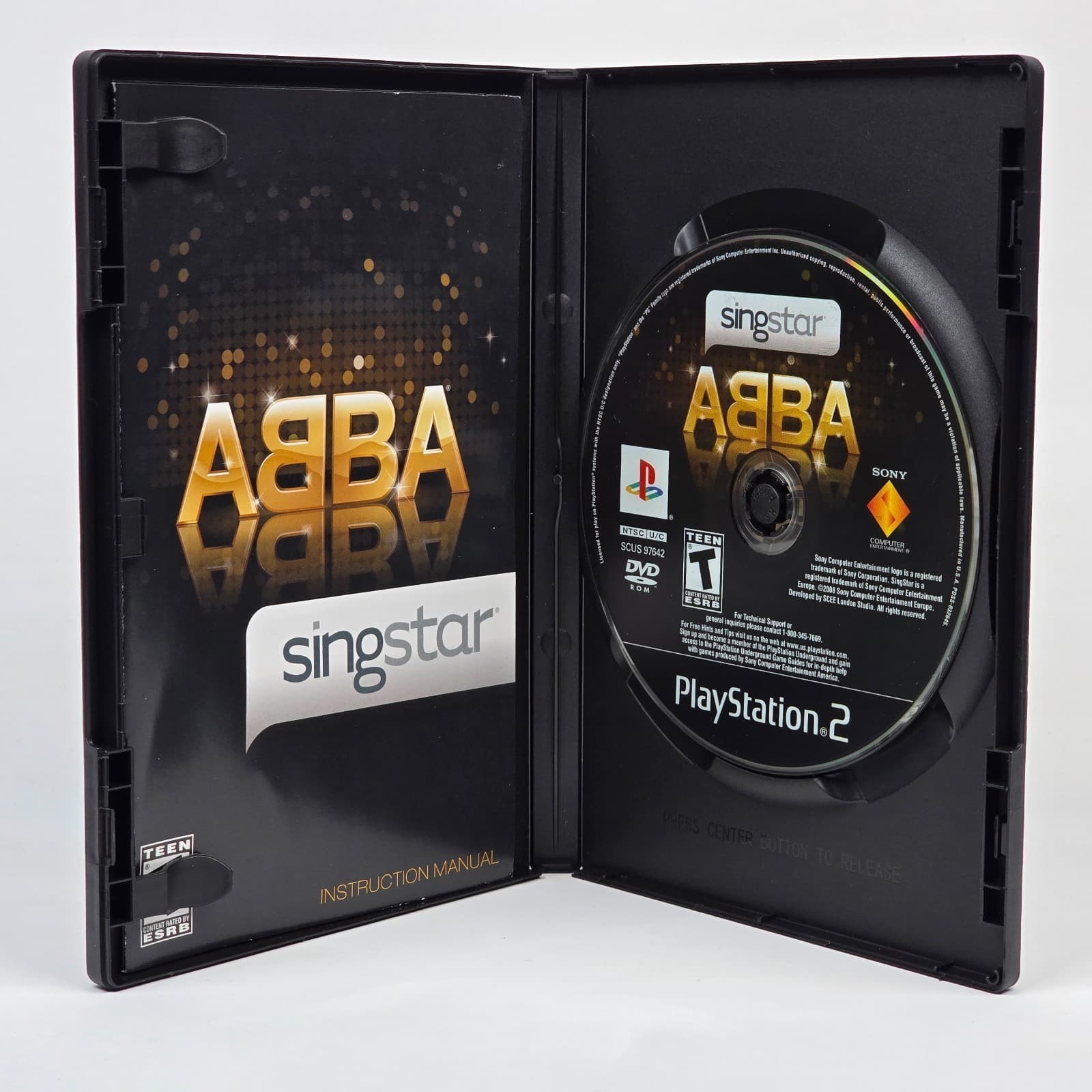 Singstar: Abba (PlayStation 2 PS2) CIB COMPLETE - Thumbnail 2