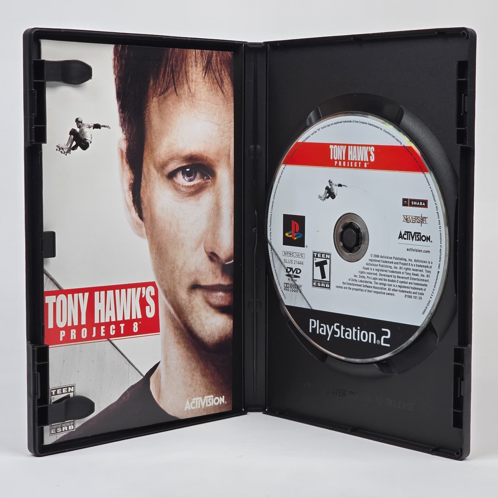 Tony Hawk's Project 8 (PlayStation 2 PS2) Black Label CIB COMPLETE - Thumbnail 2