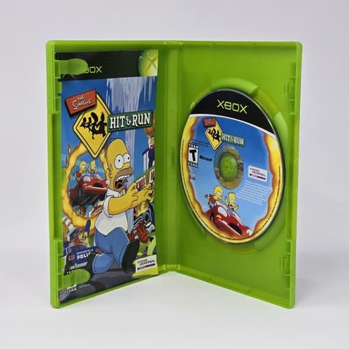 The Simpsons: Hit & Run (Original Xbox) Black Label CIB COMPLETE & TESTED - Thumbnail 2