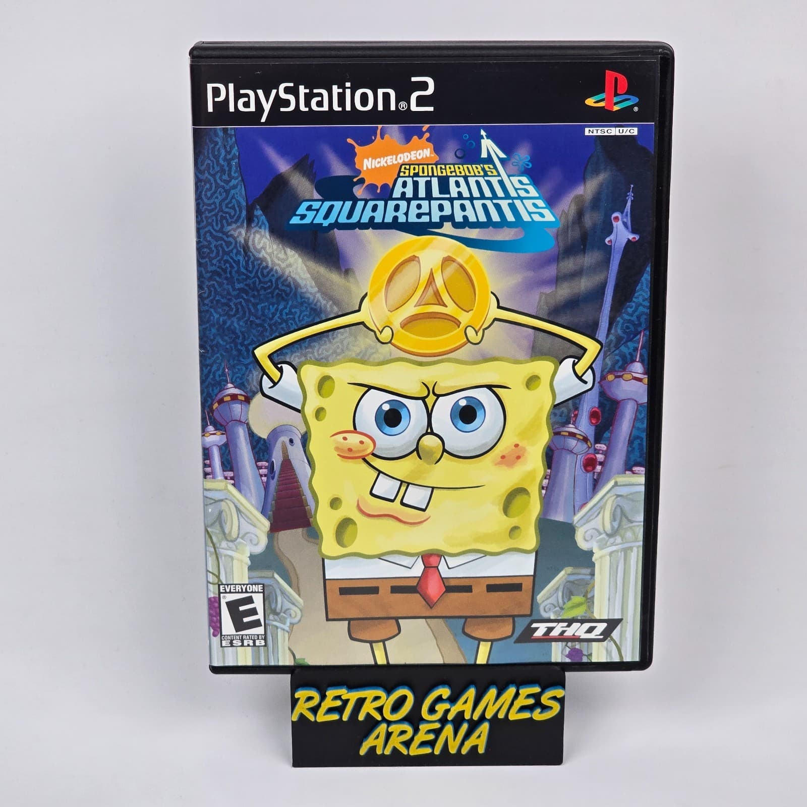SpongeBob's Atlantis SquarePantis (PlayStation 2 PS2) CIB COMPLETE