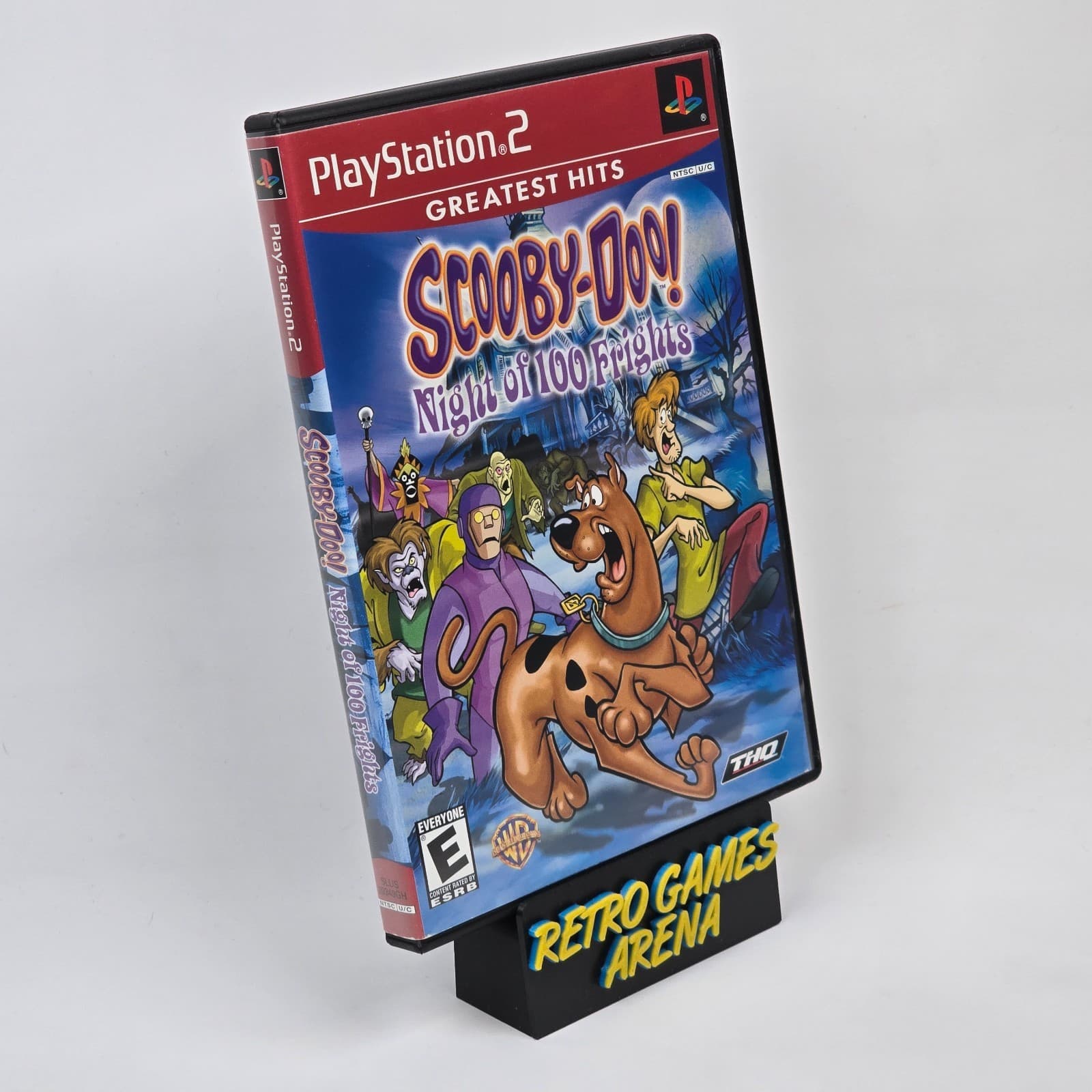💿REFURBISHED Scooby Doo! Night of 100 Frights (PlayStation 2 PS2) GH CIB💿