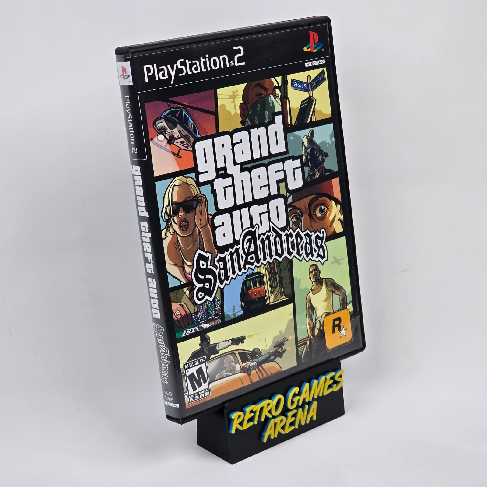 💿REFURBISHED Grand Theft Auto: San Andreas (PlayStation 2 PS2) BL CIB w/ Map💿