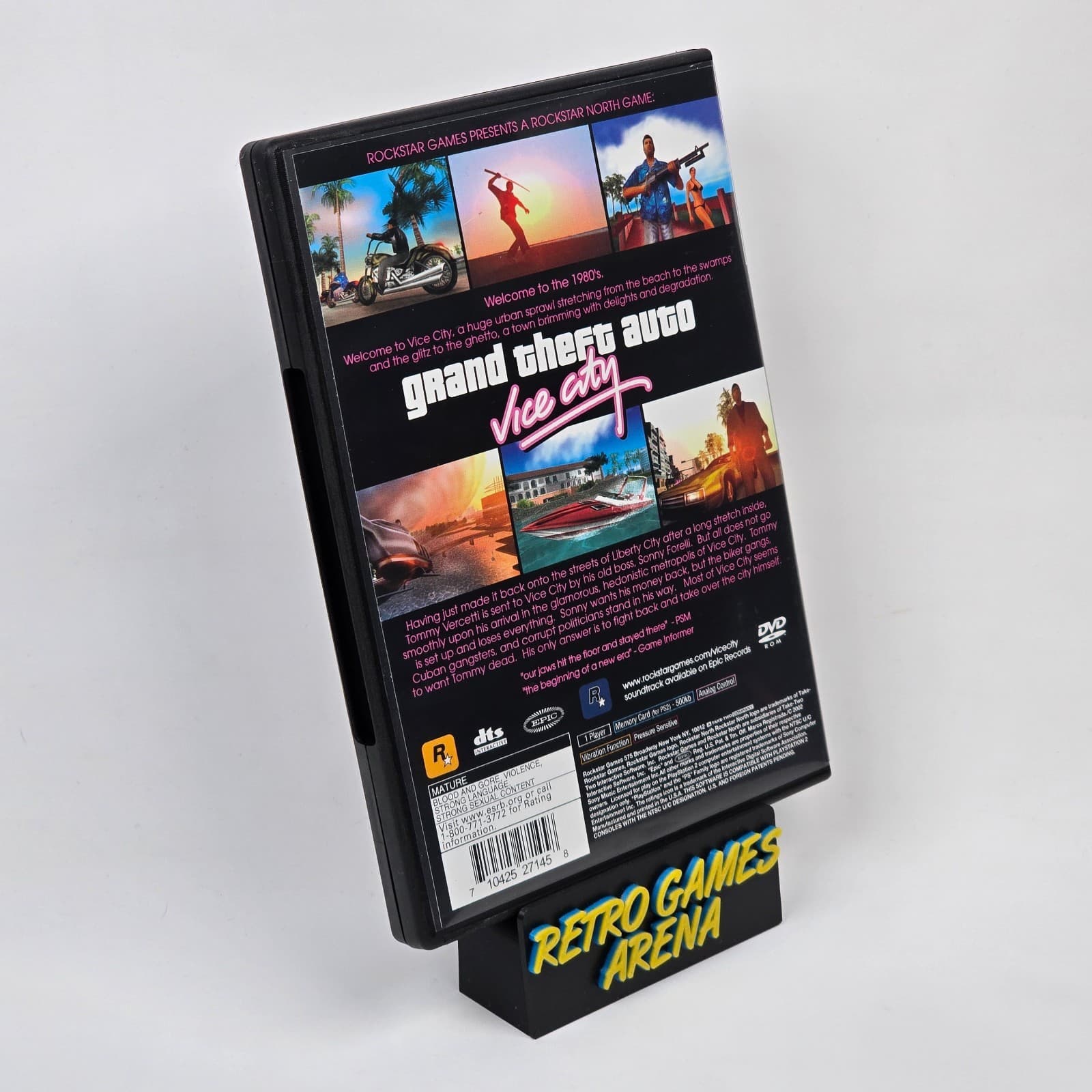 💿REFURBISHED Grand Theft Auto: Vice City (PlayStation 2 PS2) BL CIB with Map💿 - Thumbnail 4