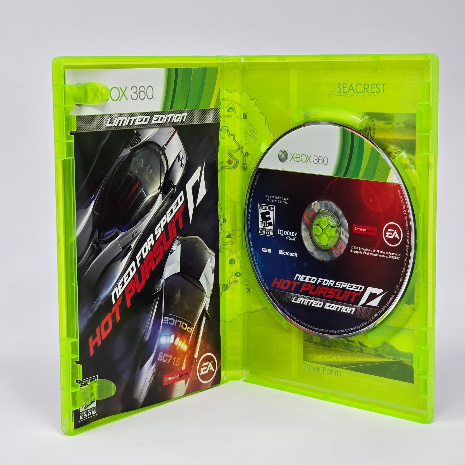 Need for Speed: Hot Pursuit Limited Edition (Xbox 360) CIB COMPLETE & TESTED - Thumbnail 2