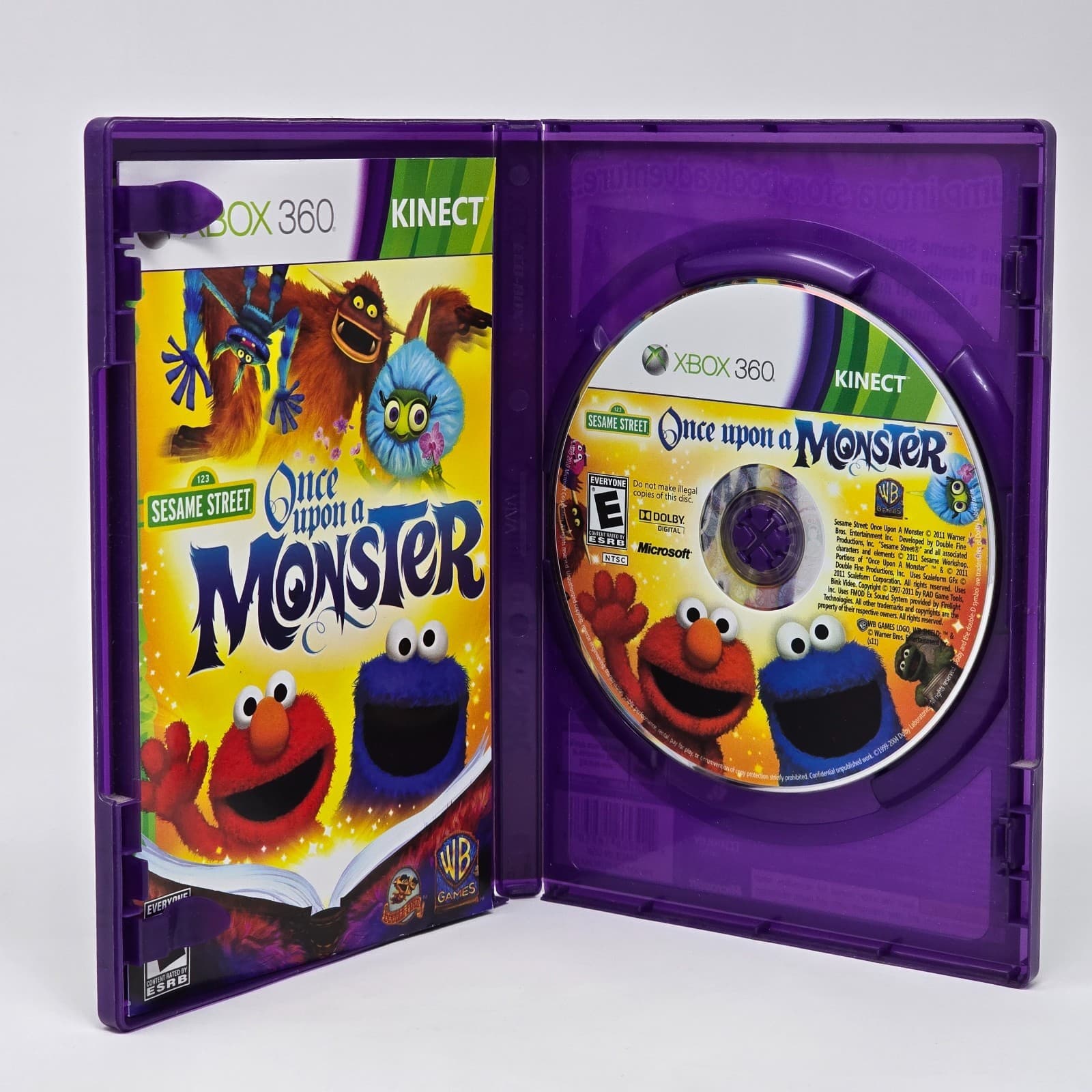 Sesame Street: Once Upon a Monster (Xbox 360) CIB COMPLETE & TESTED - Thumbnail 2