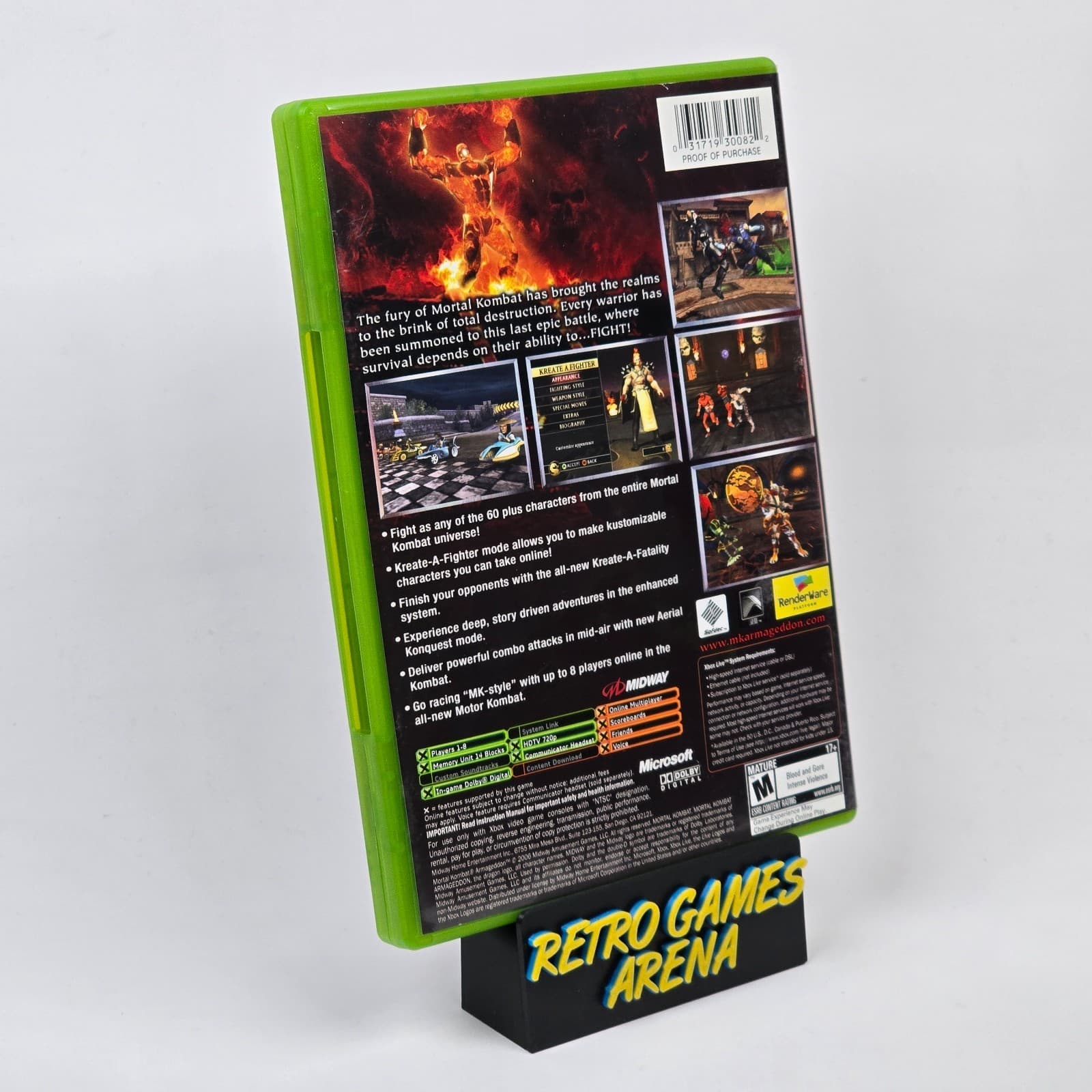 💿 REFURBISHED Mortal Kombat: Armageddon (Original Xbox) CIB COMPLETE 💿 - Thumbnail 4