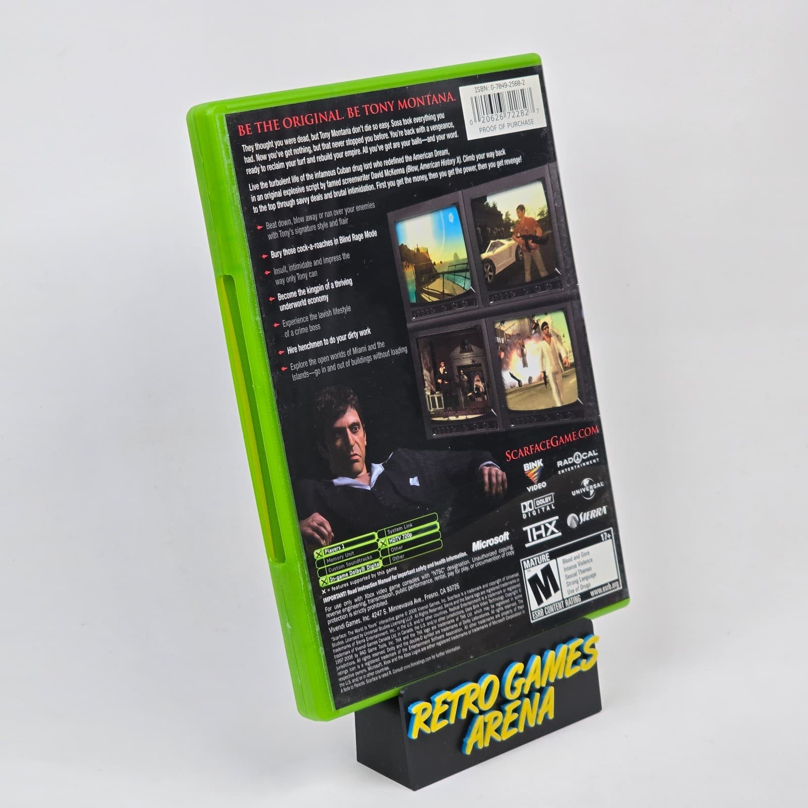 💿 REFURBISHED Scarface: The World is Yours (Original Xbox) CIB COMPLETE 💿 - Thumbnail 4