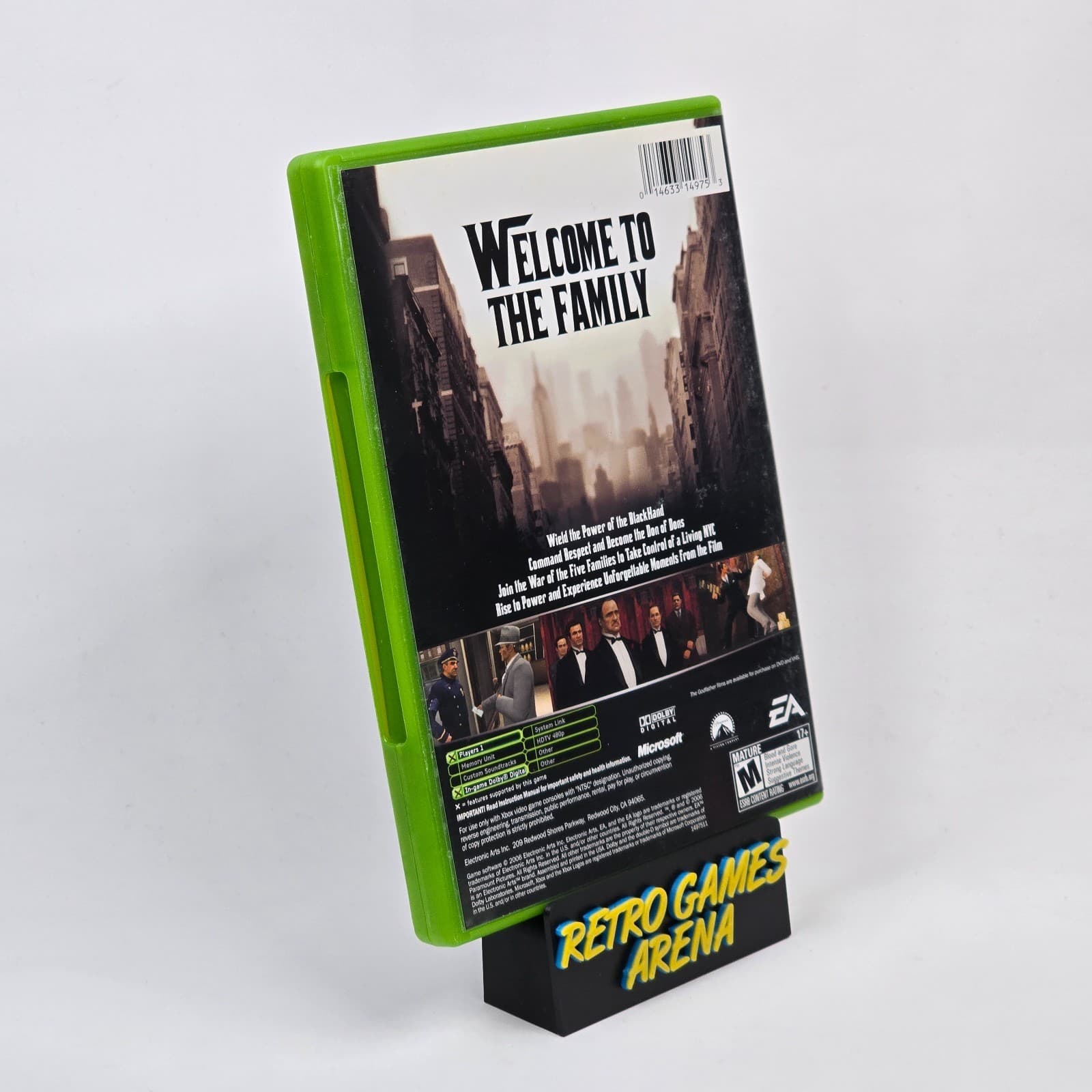 💿 REFURBISHED The Godfather: The Game (Original Xbox) CIB COMPLETE w/ MAP 💿 - Thumbnail 4