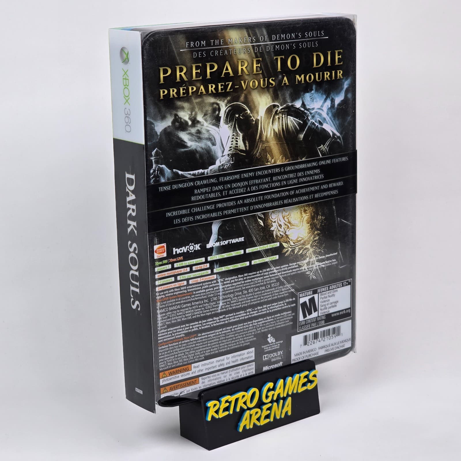 Dark Souls: Limited Edition (Xbox 360) CIB COMPLETE (Sleeve Chip - See Pics) - Thumbnail 7
