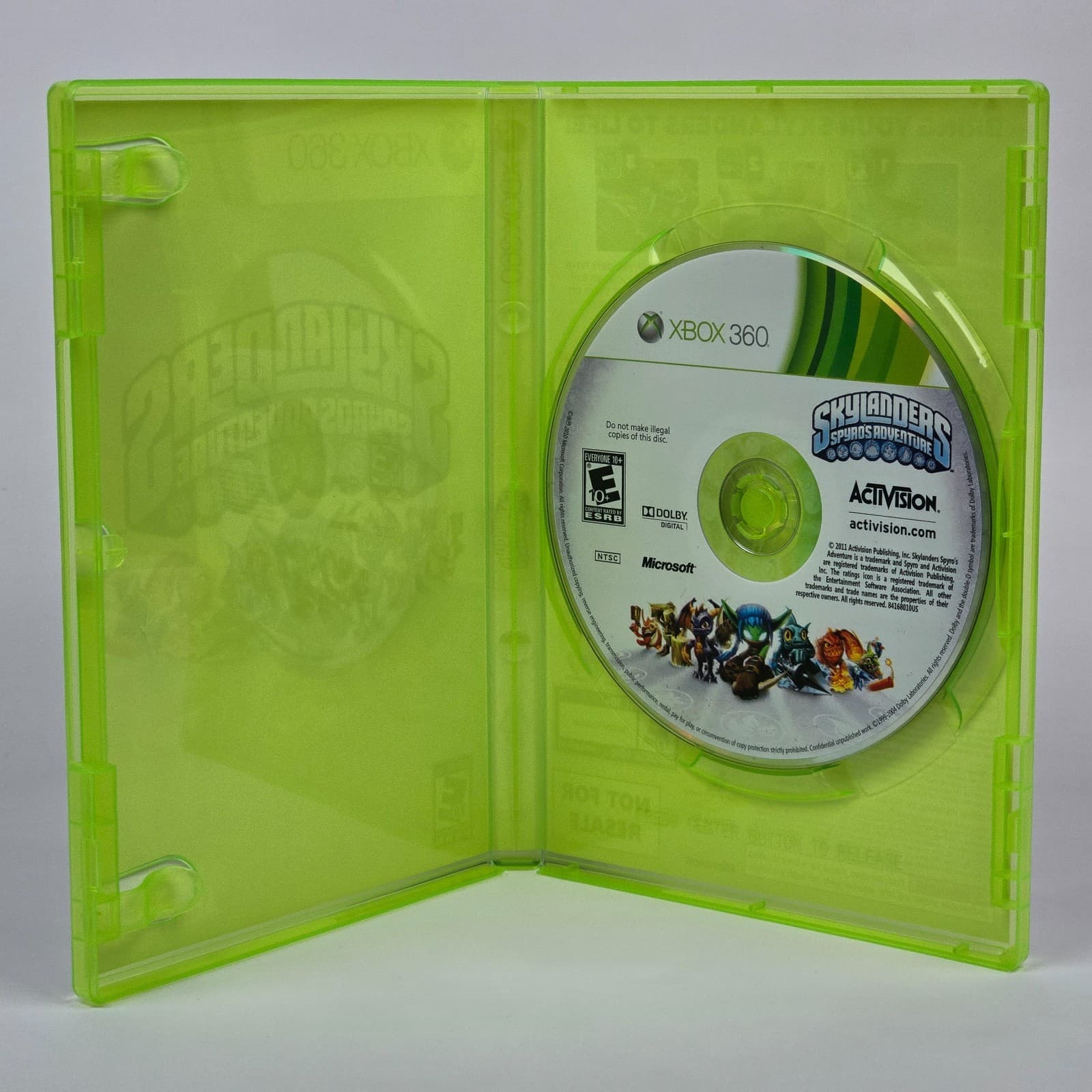 Skylanders: Spyro's Adventure (Xbox 360) Case & Disc - Thumbnail 2