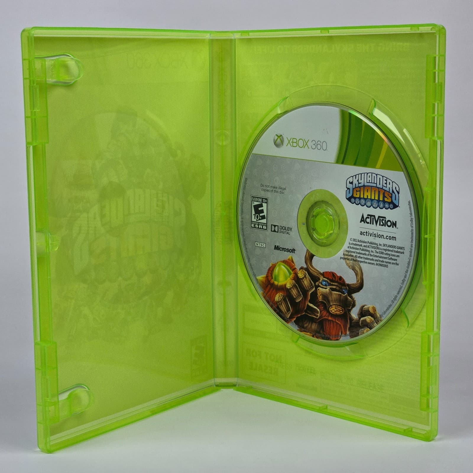 Skylanders: Giants (Xbox 360) Case & Disc - Thumbnail 2