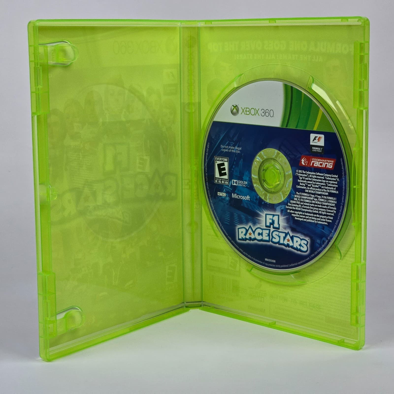 F1 Race Stars (Xbox 360) Case & Disc - Thumbnail 2