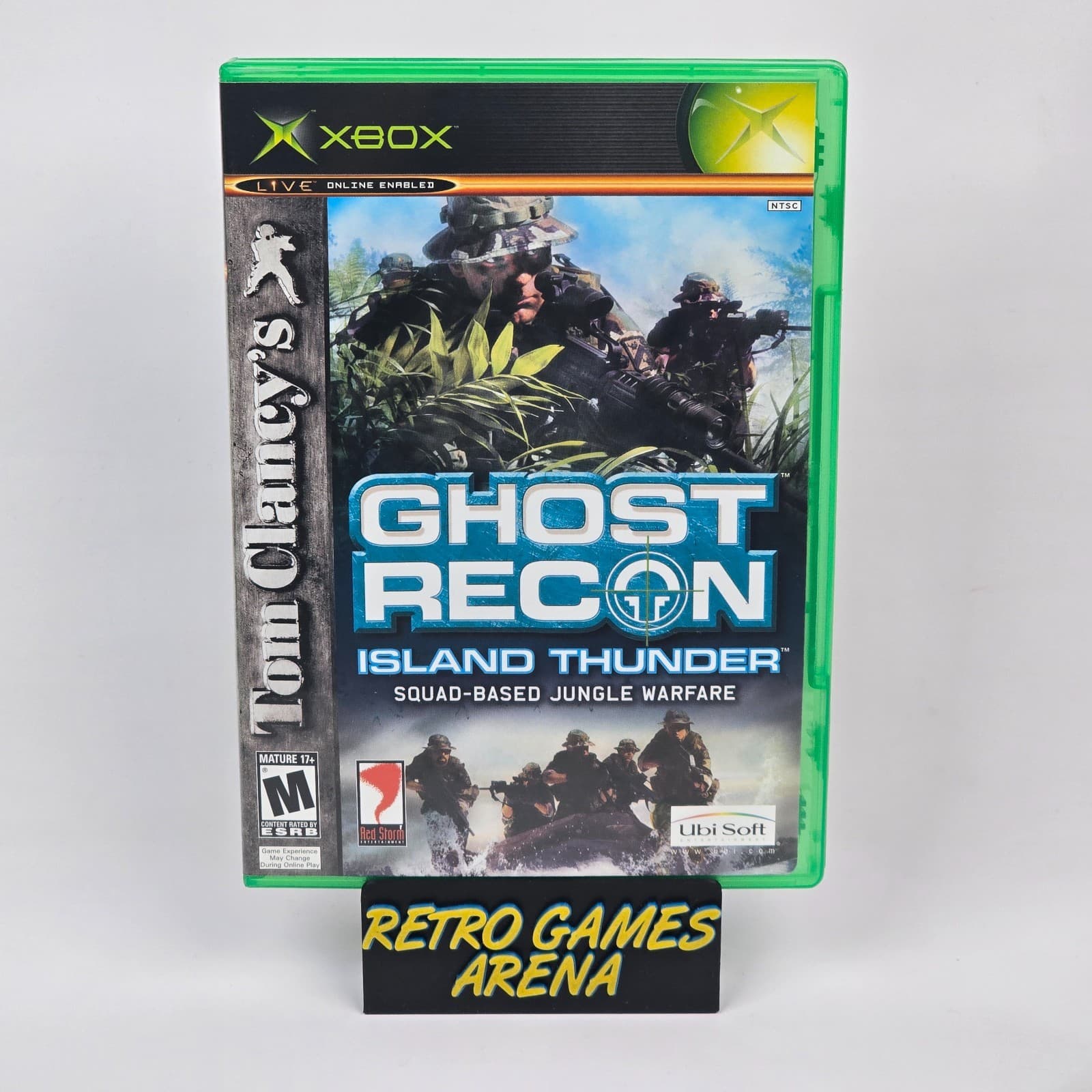 Ghost Recon: Island Thunder (Original Xbox) Black Label Case & Disc