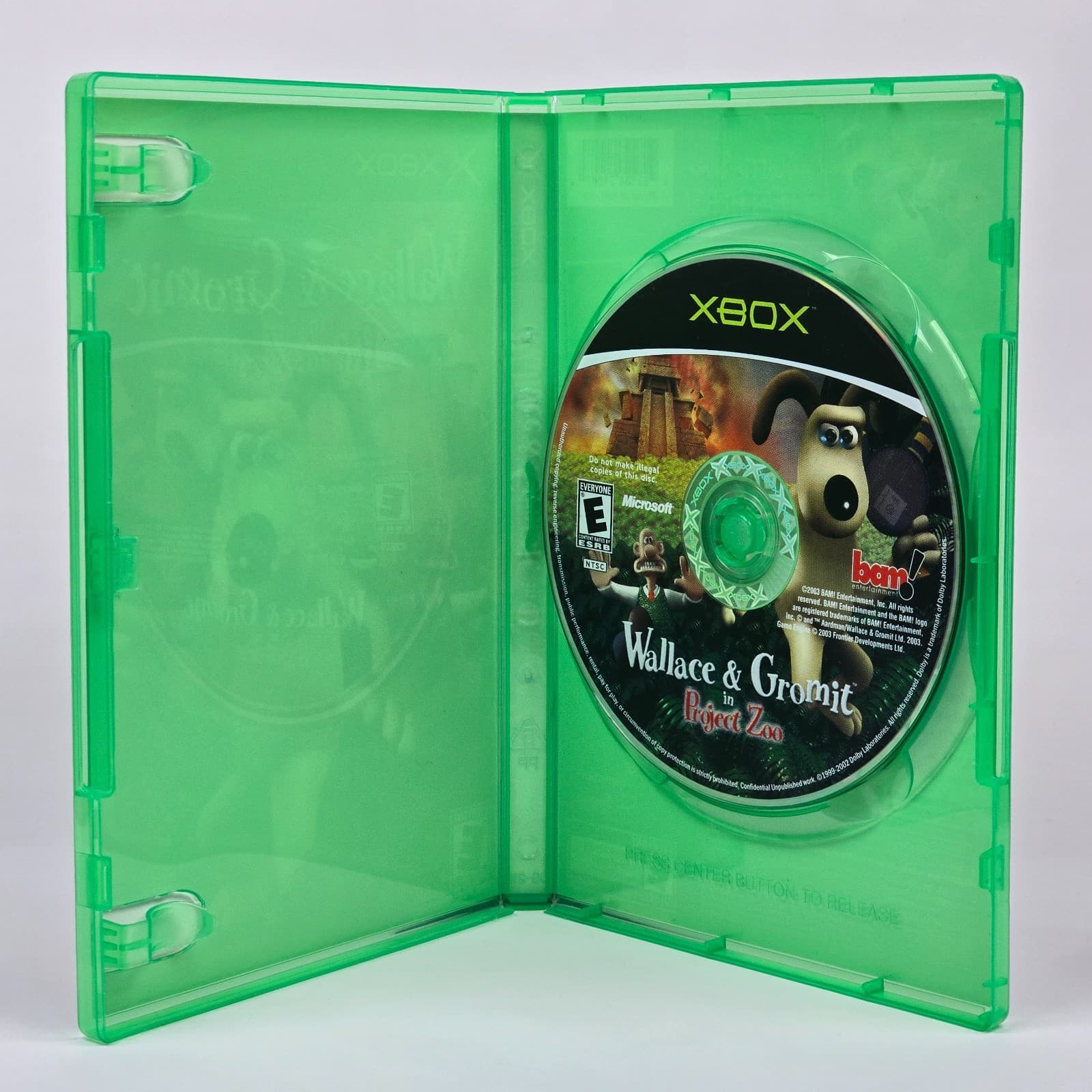 Wallace & Gromit in Project Zoo (Original Xbox) Case & Disc - Thumbnail 2