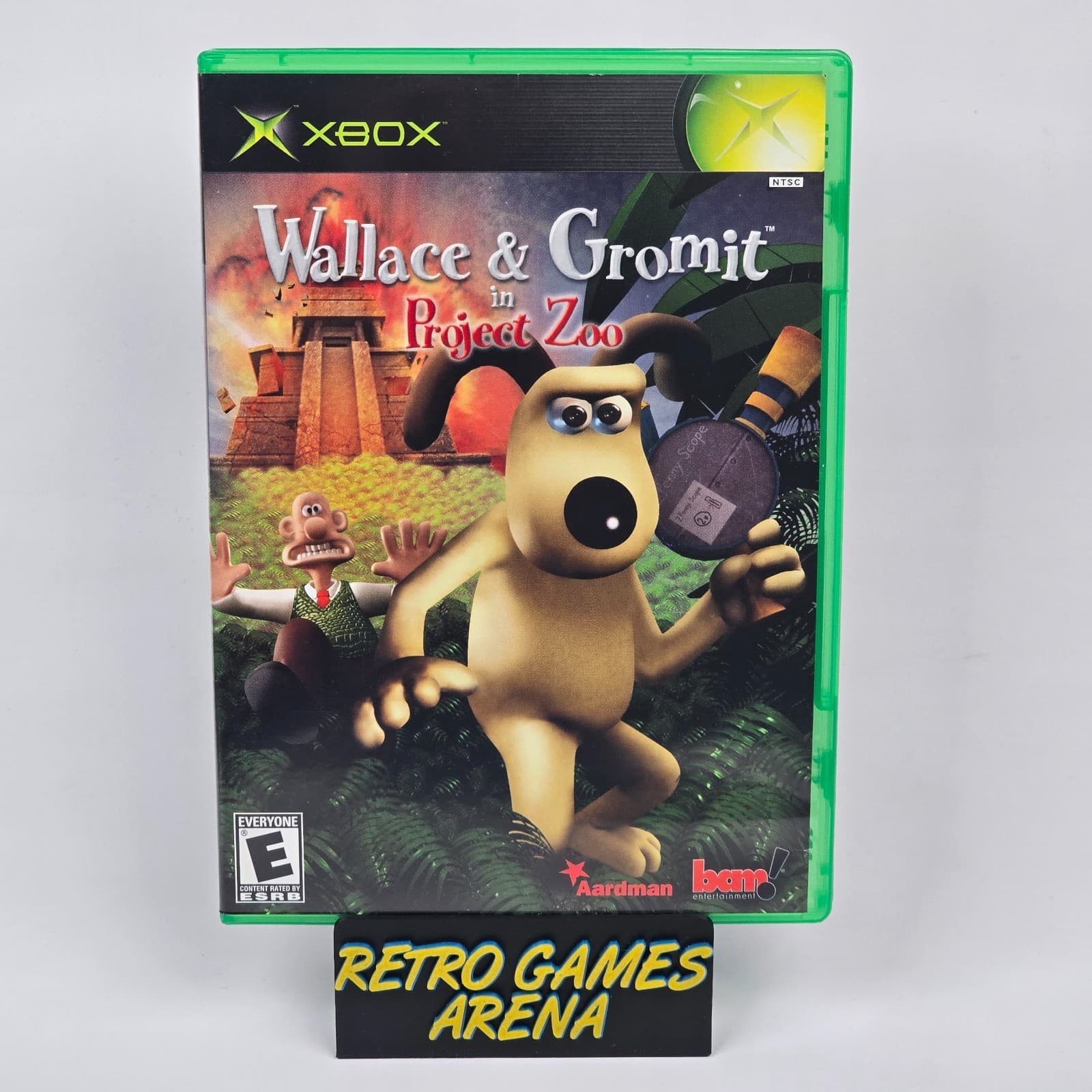 Wallace & Gromit in Project Zoo (Original Xbox) Case & Disc