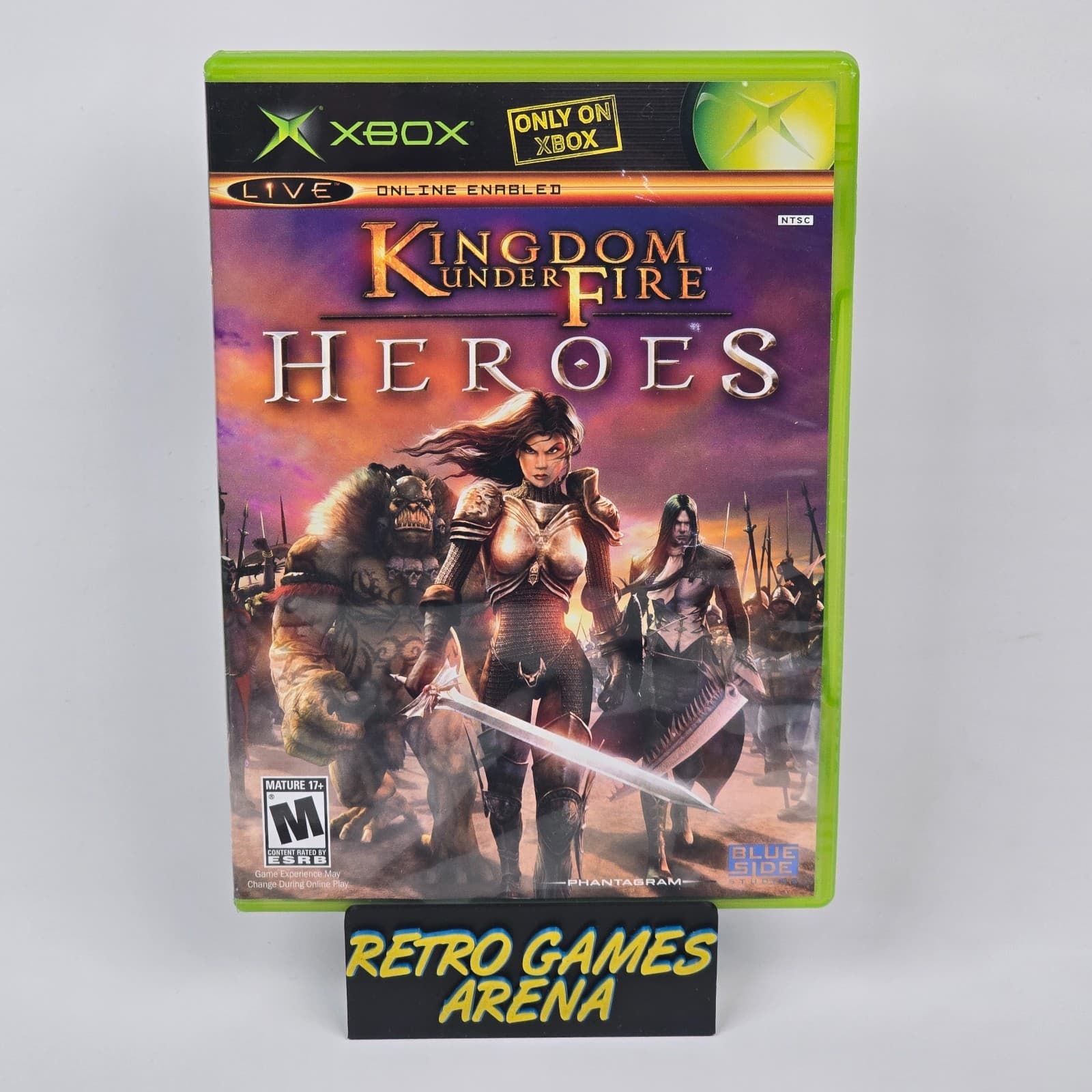 Kingdom Under Fire: Heroes (Original Xbox) CIB COMPLETE