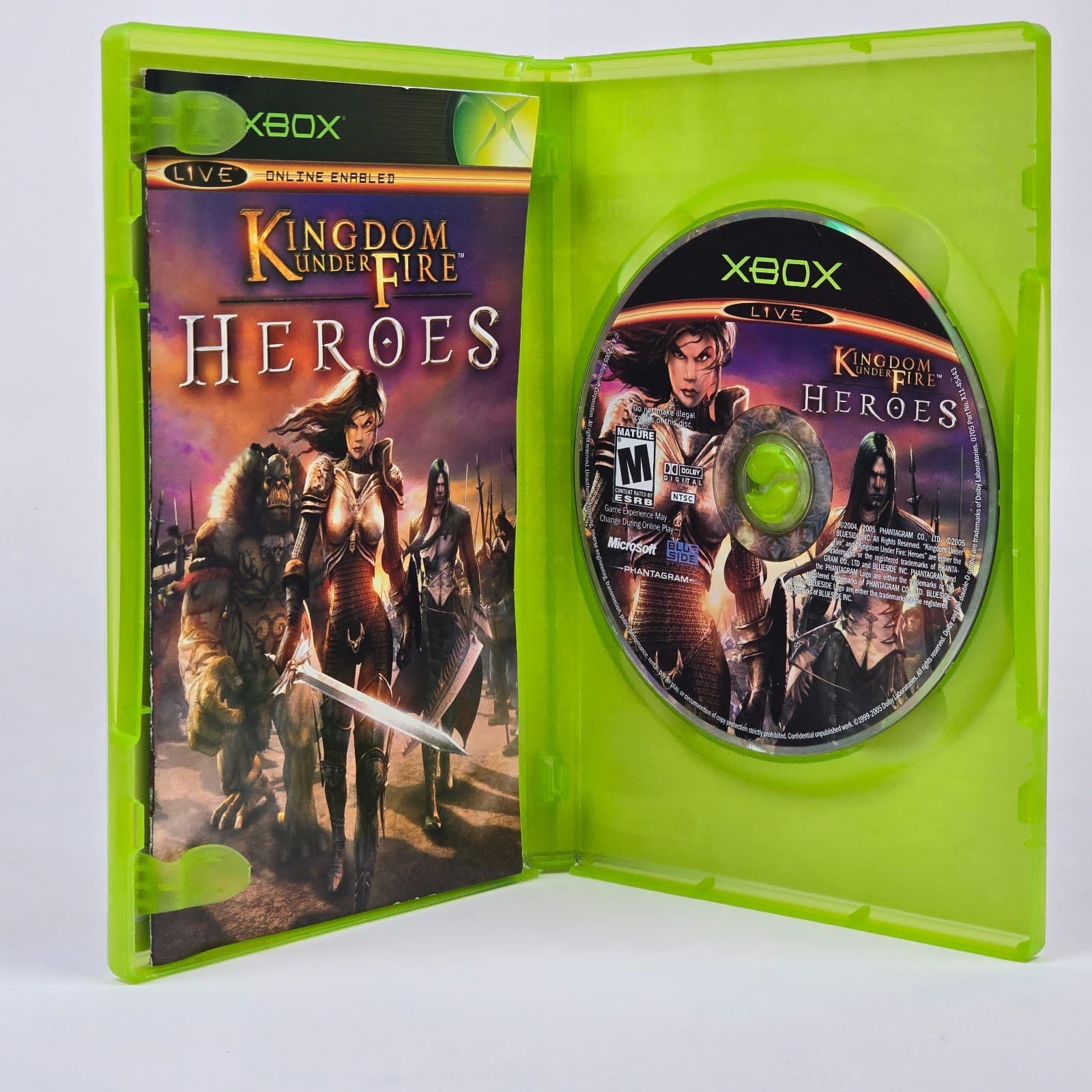 Kingdom Under Fire: Heroes (Original Xbox) CIB COMPLETE - Thumbnail 2