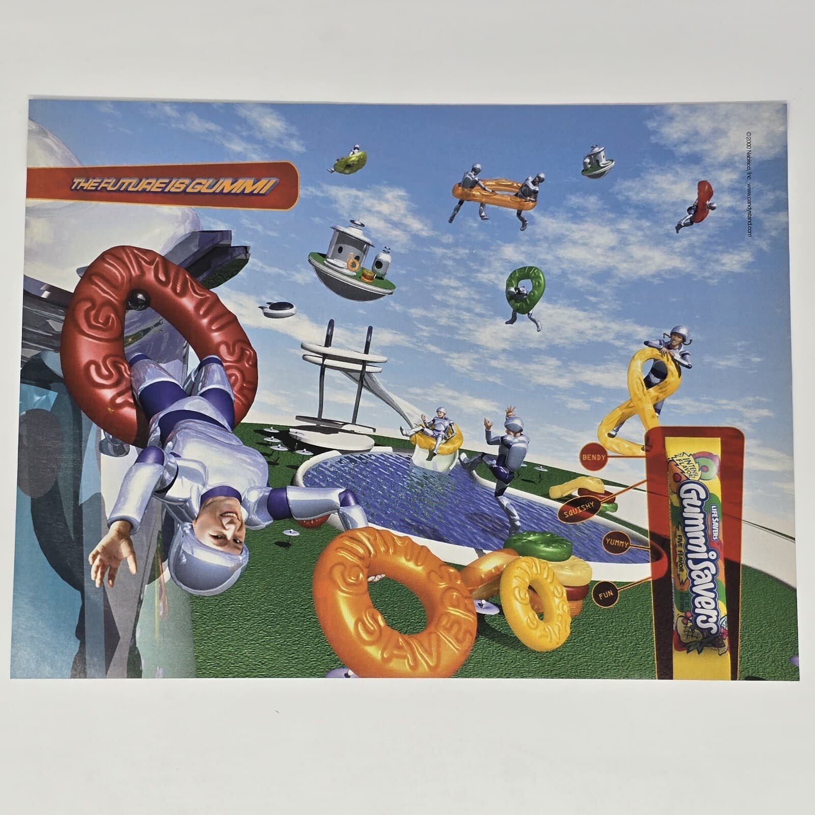 Life Savers Gummi Savers Gummies The Future Print Ad/Poster Official Promo Art