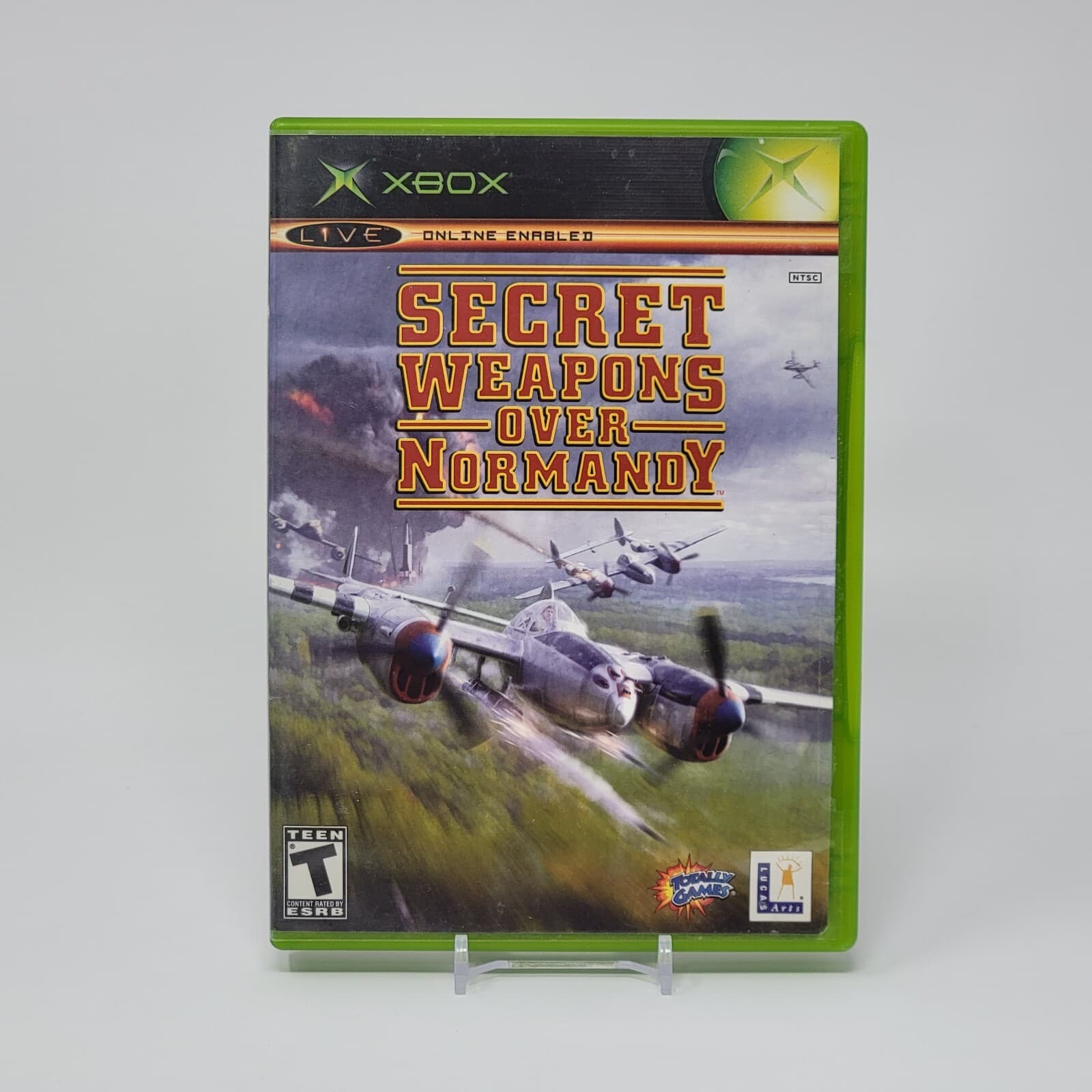 Secret Weapons Over Normandy (Original Xbox) CIB COMPLETE & TESTED